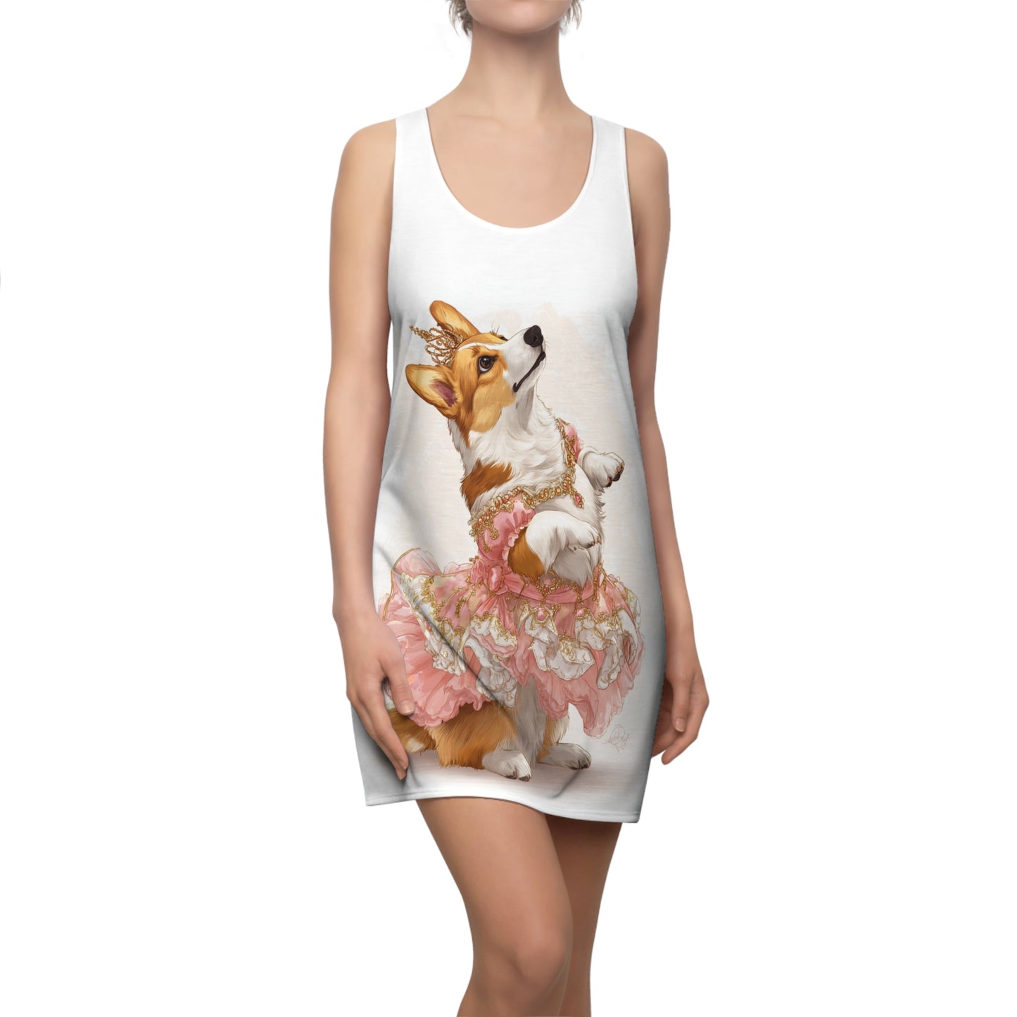 Princess Corgi Racerback