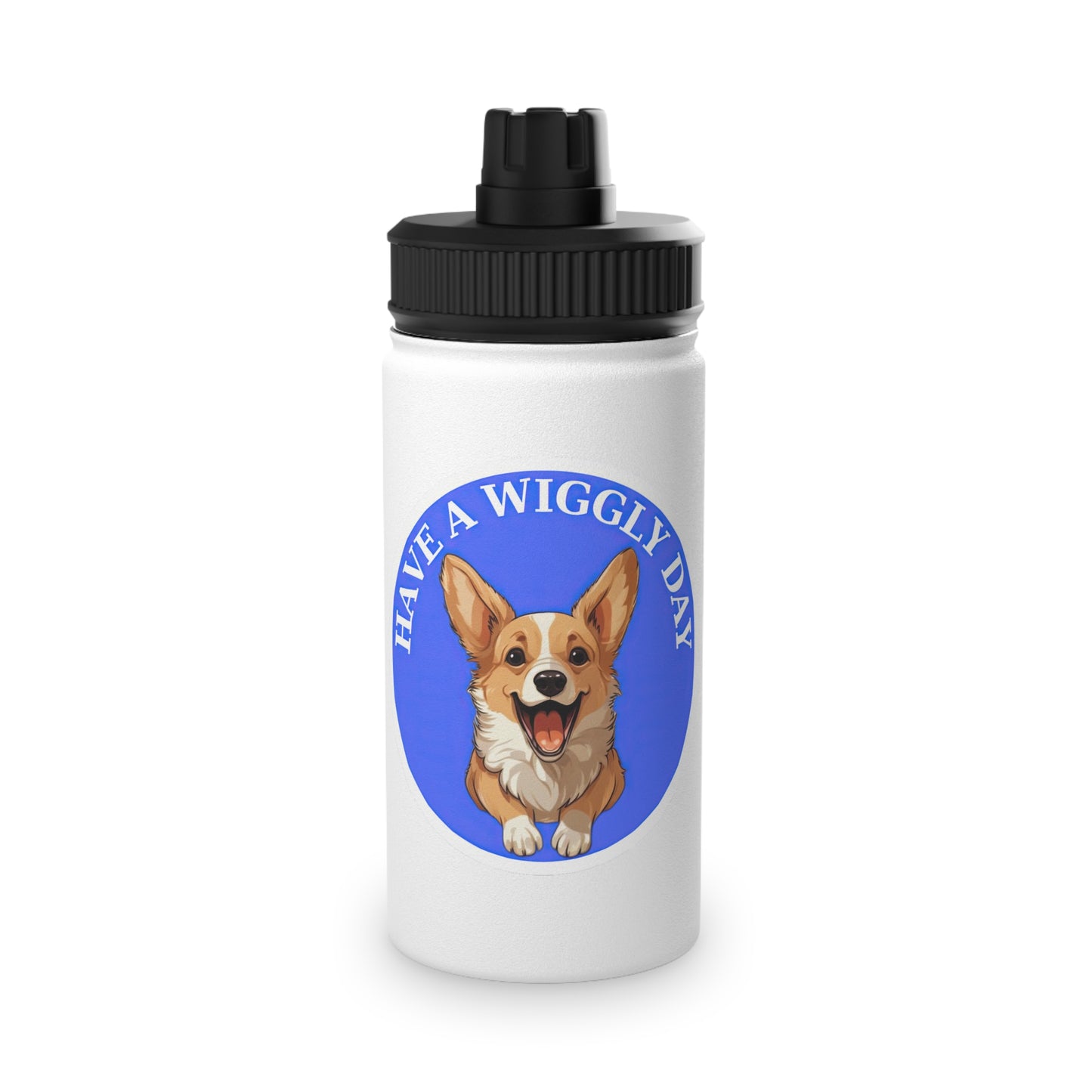 Have a Wiggly Day - Water Bottle with Sport Lid