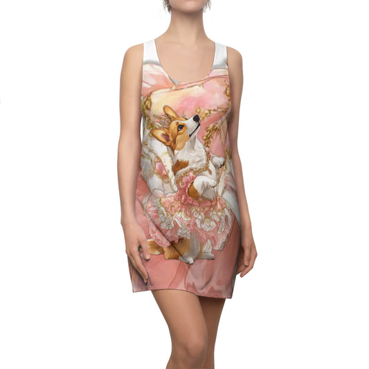 Débardeur dos nageur Princesse Corgi