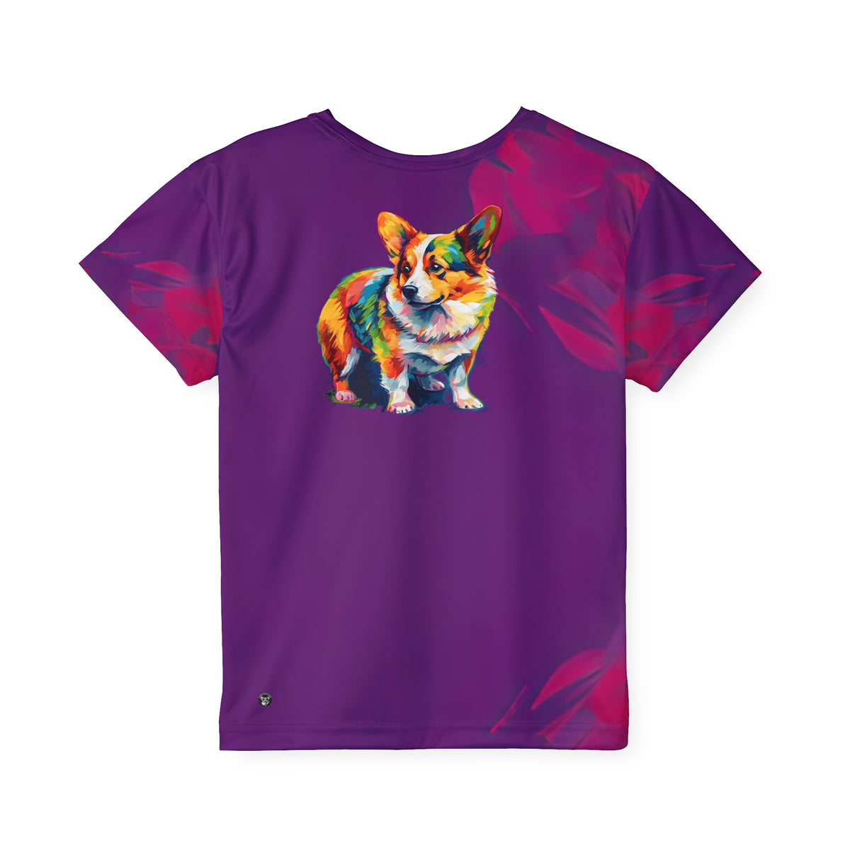 Scouter Corgi Watercolor Kid's Sports Tee