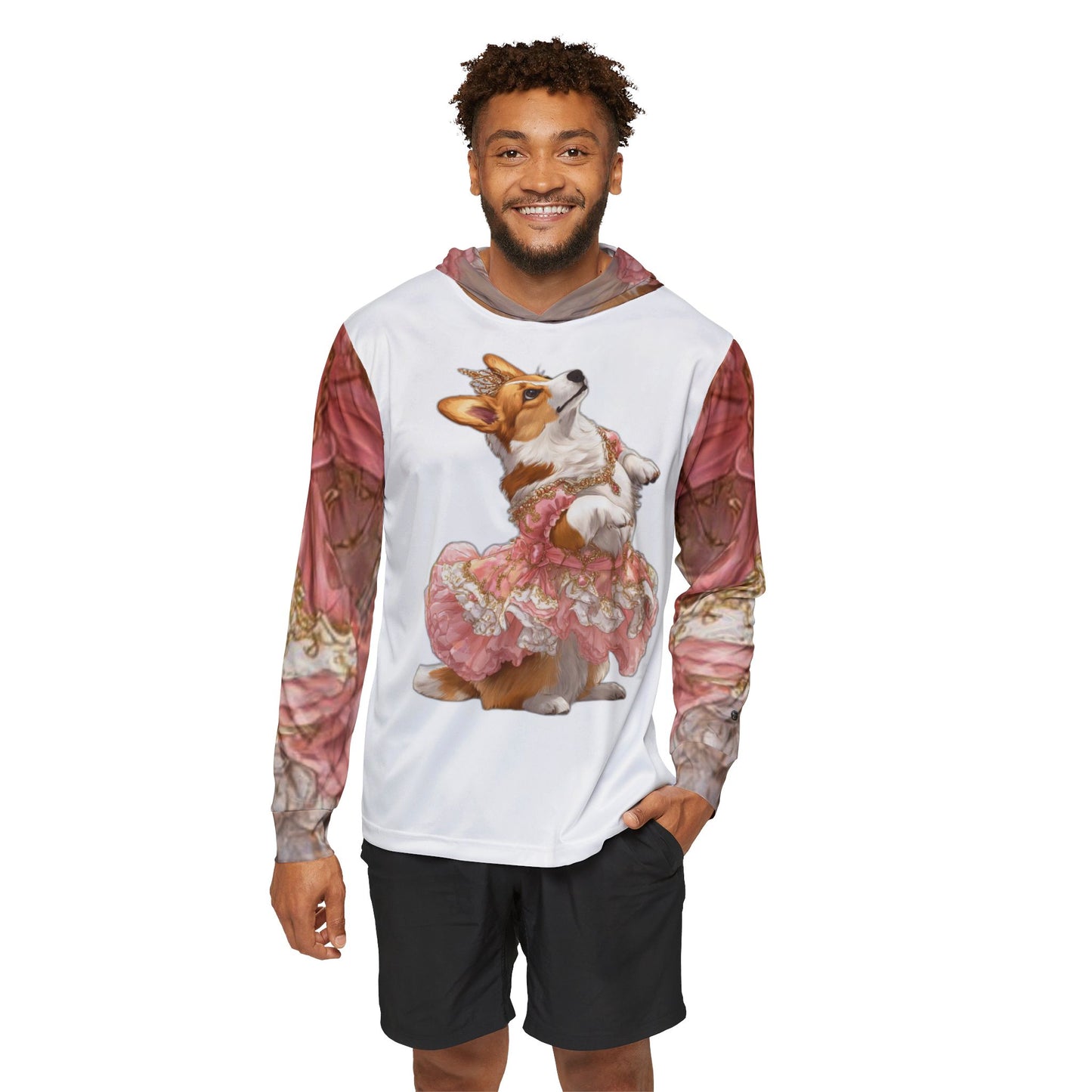 Princess Corgi Light Hoodie