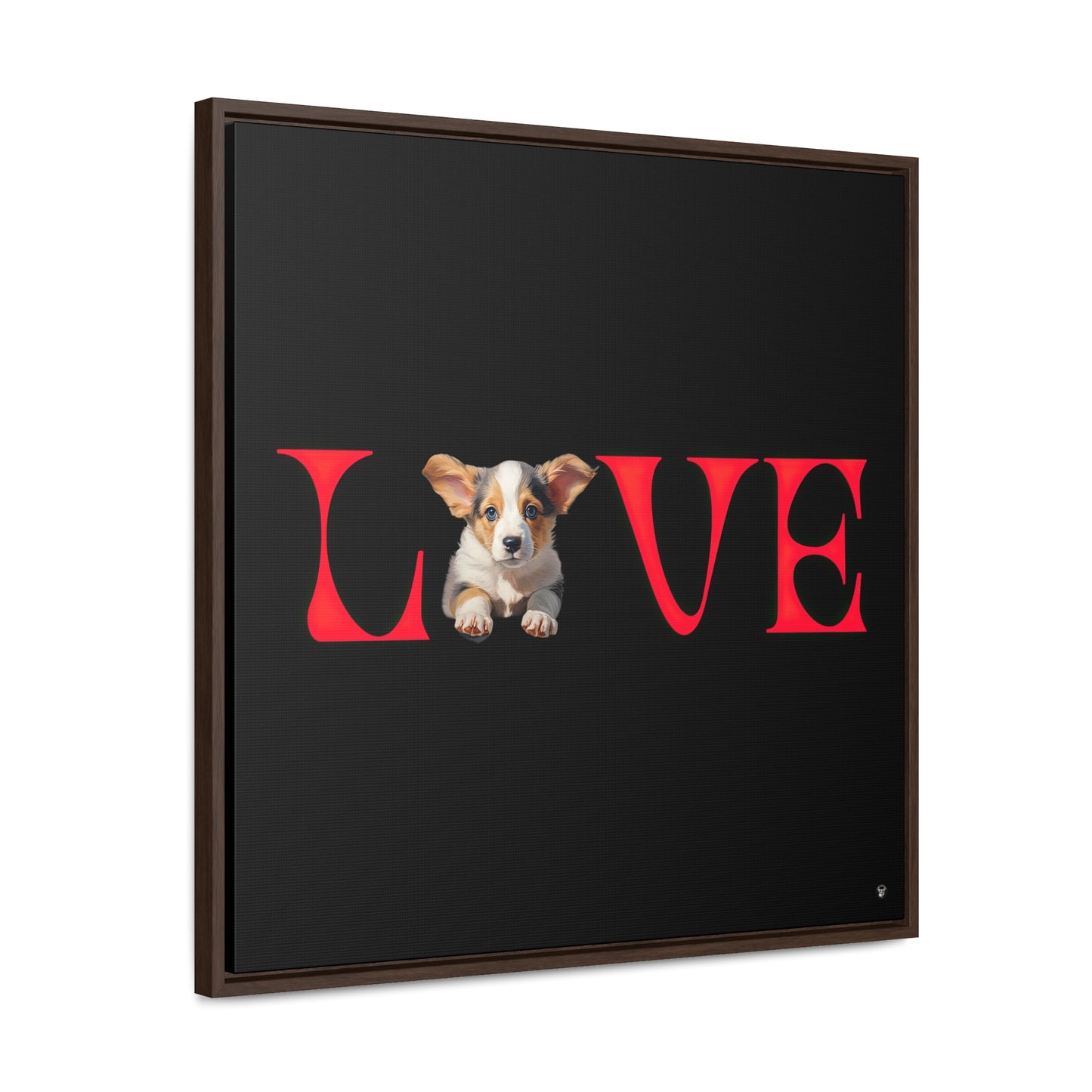LOVE - Framed on Canvas