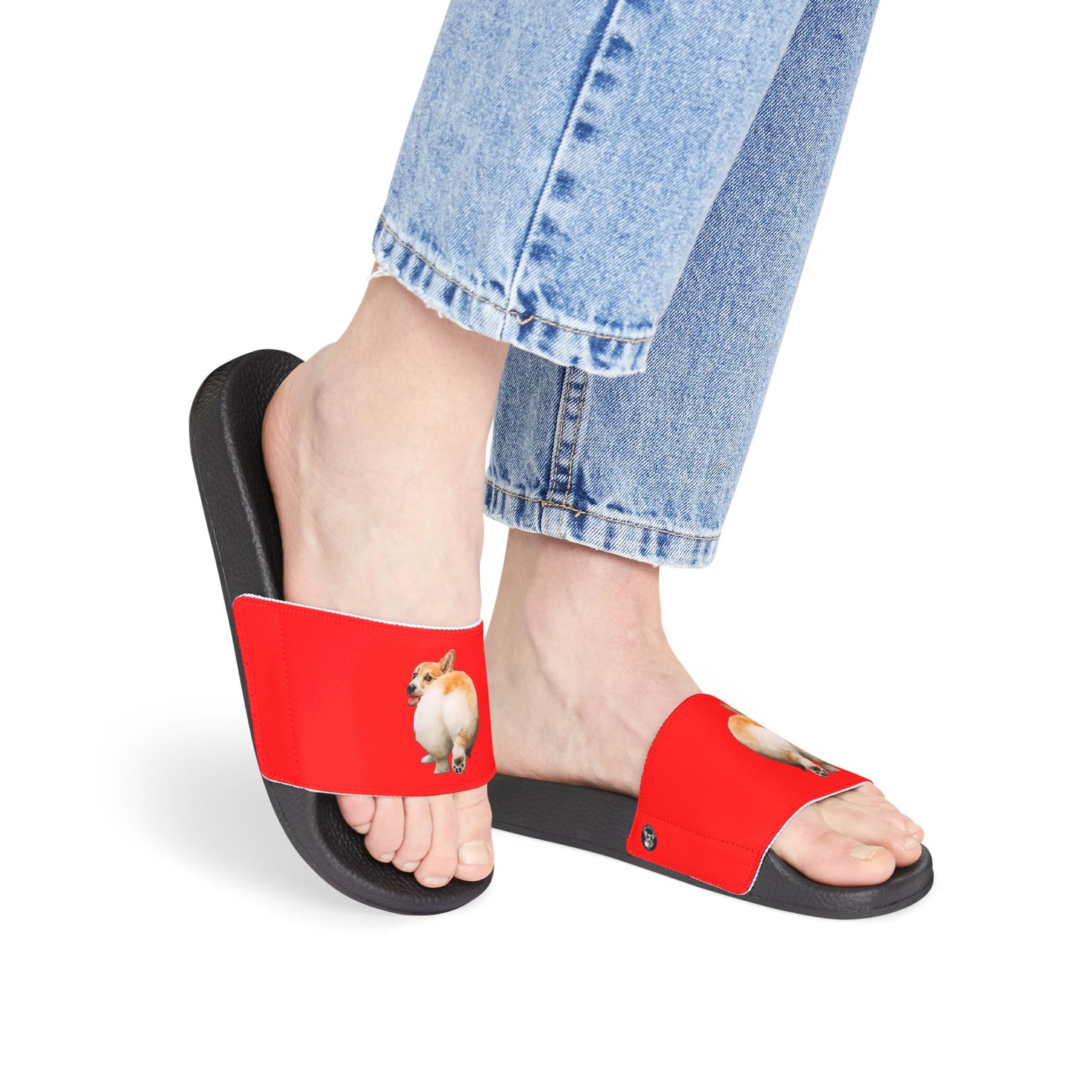Baby Got Back Mid-Wiggle Women's Casual Slide Sandals - Pool & Beach Slides