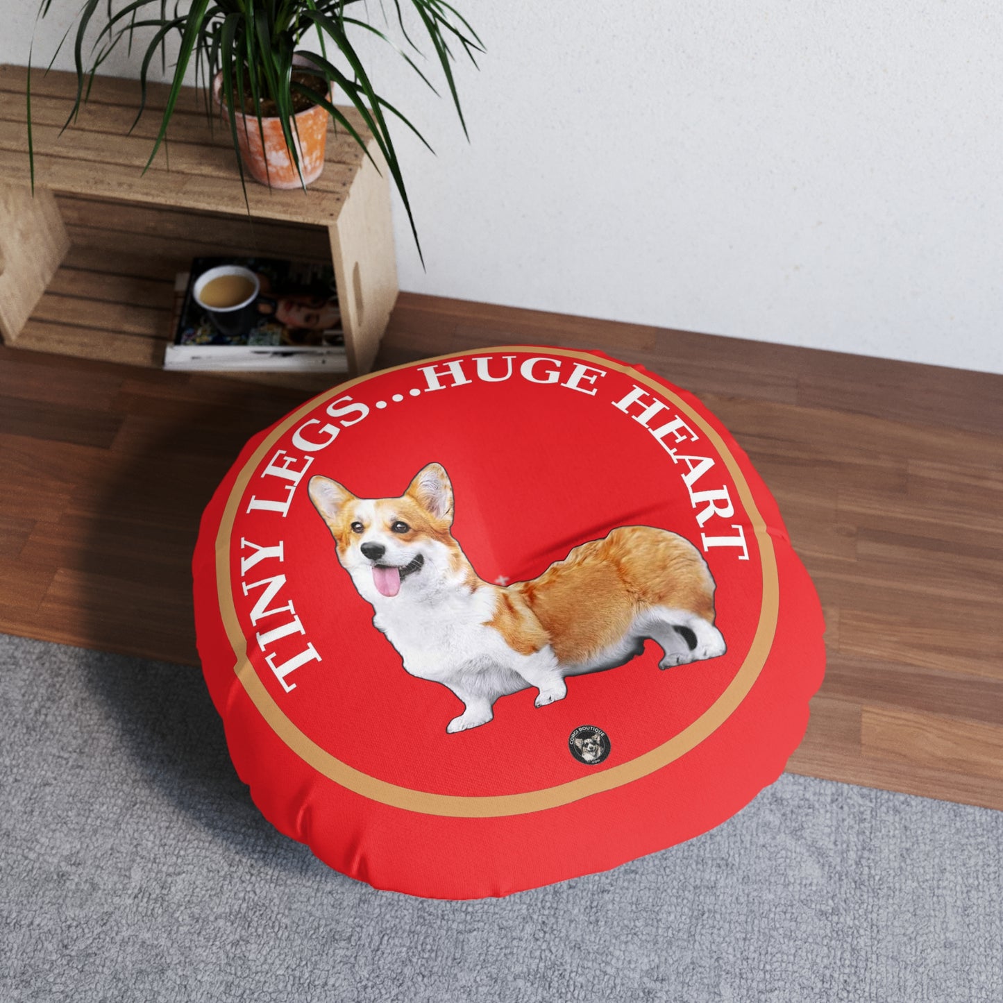 Tiny Legs...Huge Heart - Floor Pillow