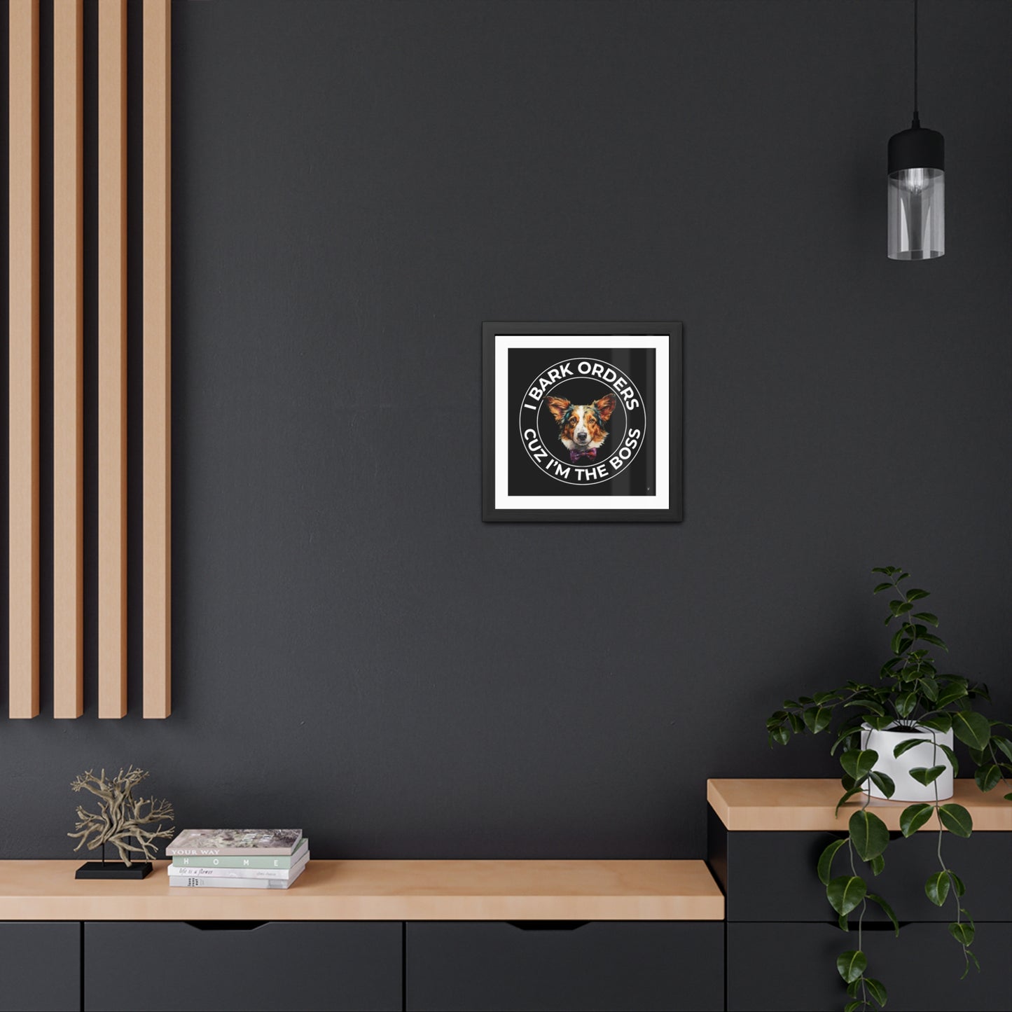 The Boss - Framed Print