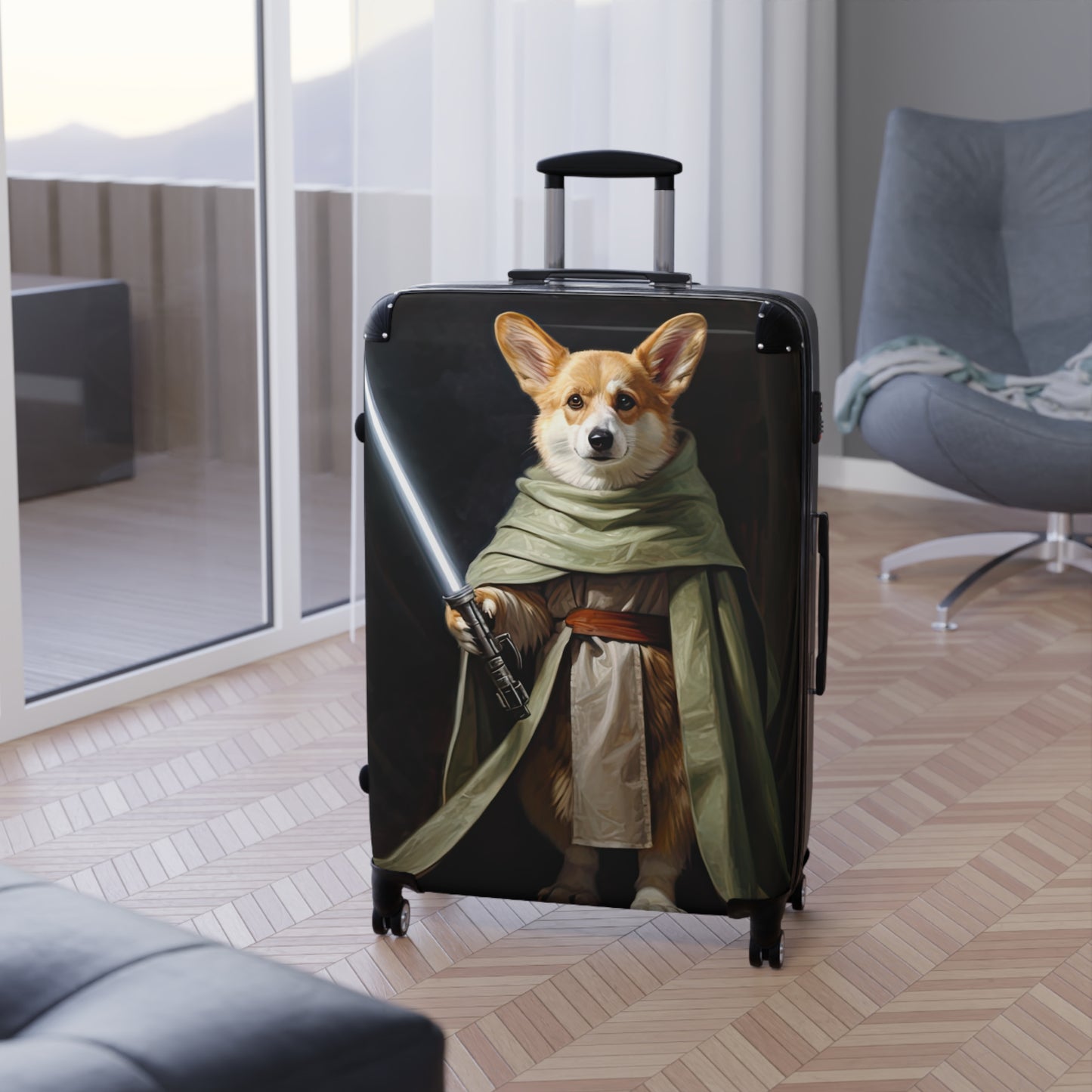 Jedi Corgi - Suitcase