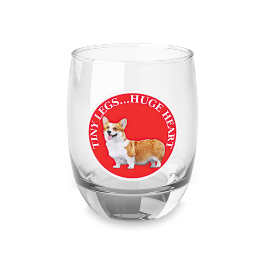 Tiny Legs...Huge Heart - Whiskey/Juice Glass
