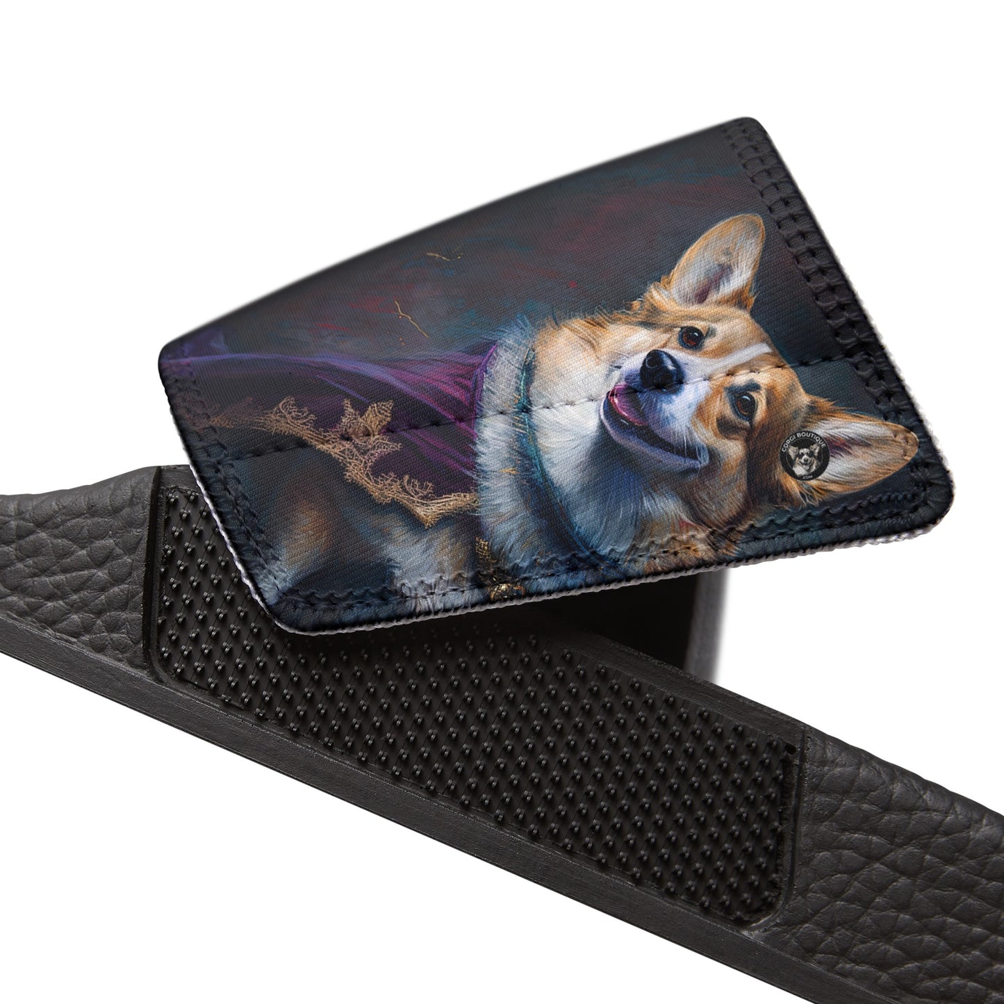 Corgi Royalty - Men's Slide Sandals