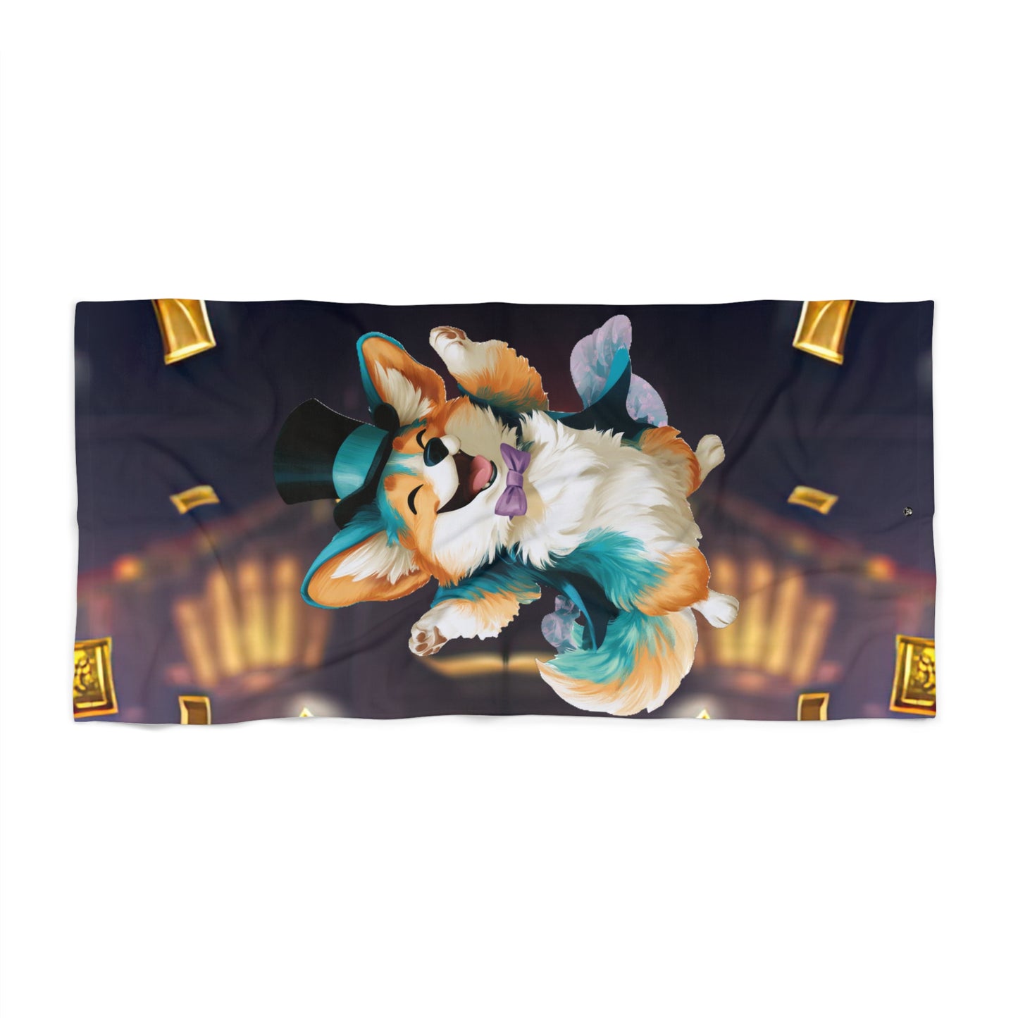 Party Pup Beach Towel