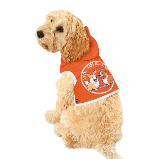 Live...Love...Loaf - Pet Hoodie