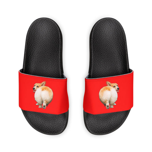Baby Got Back Mid-Wiggle Men's Casual Slide Sandals - Pool & Beach Slides