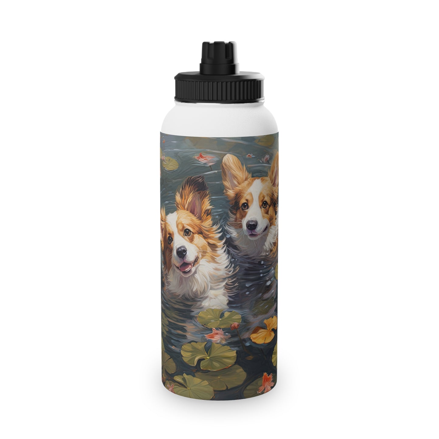 Pond Pups - Water Bottle with Sport Lid