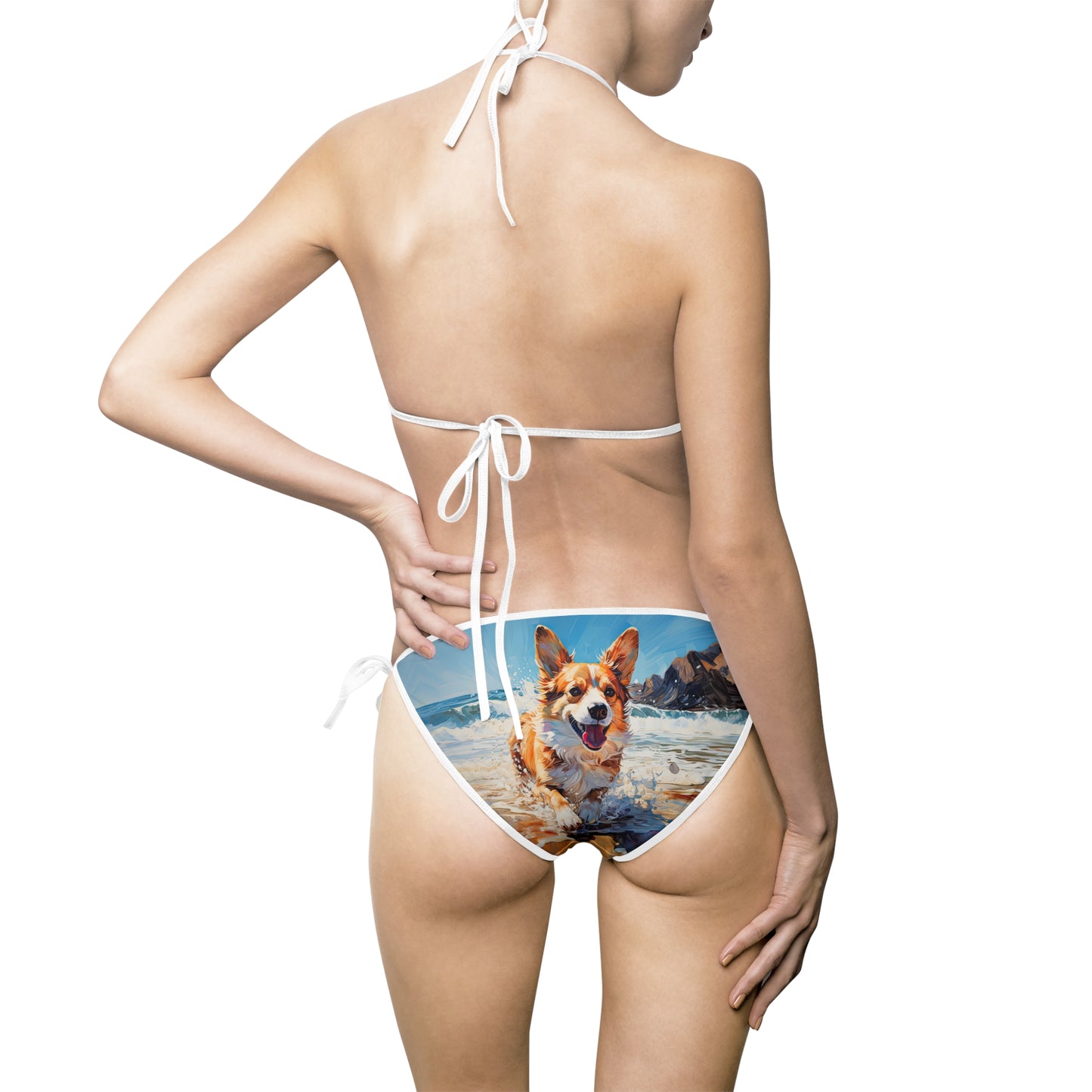 Coastal Corgi Bikini