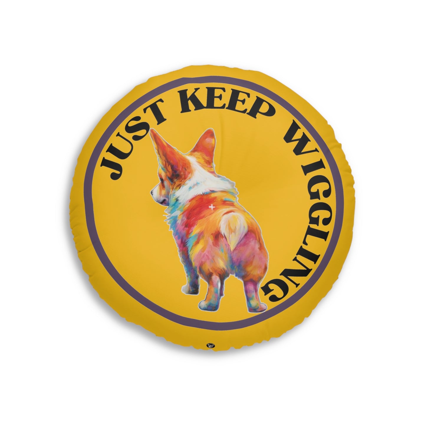 Just Keep Wiggling - Floor Pillow
