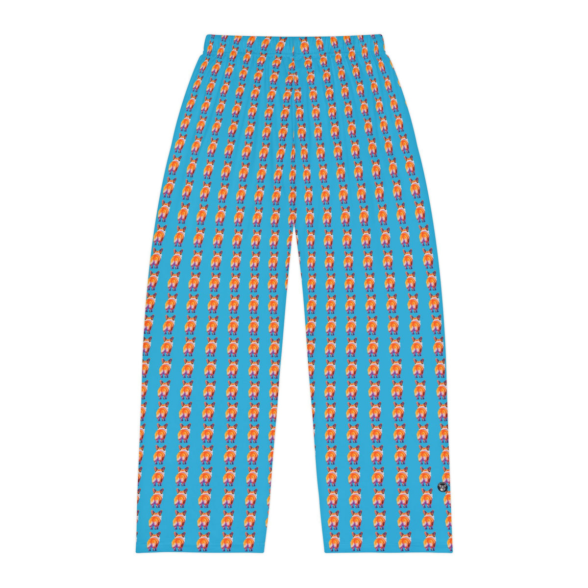 Corgi Butt Stripes Artistic Portrait - Men's Lounge Pants