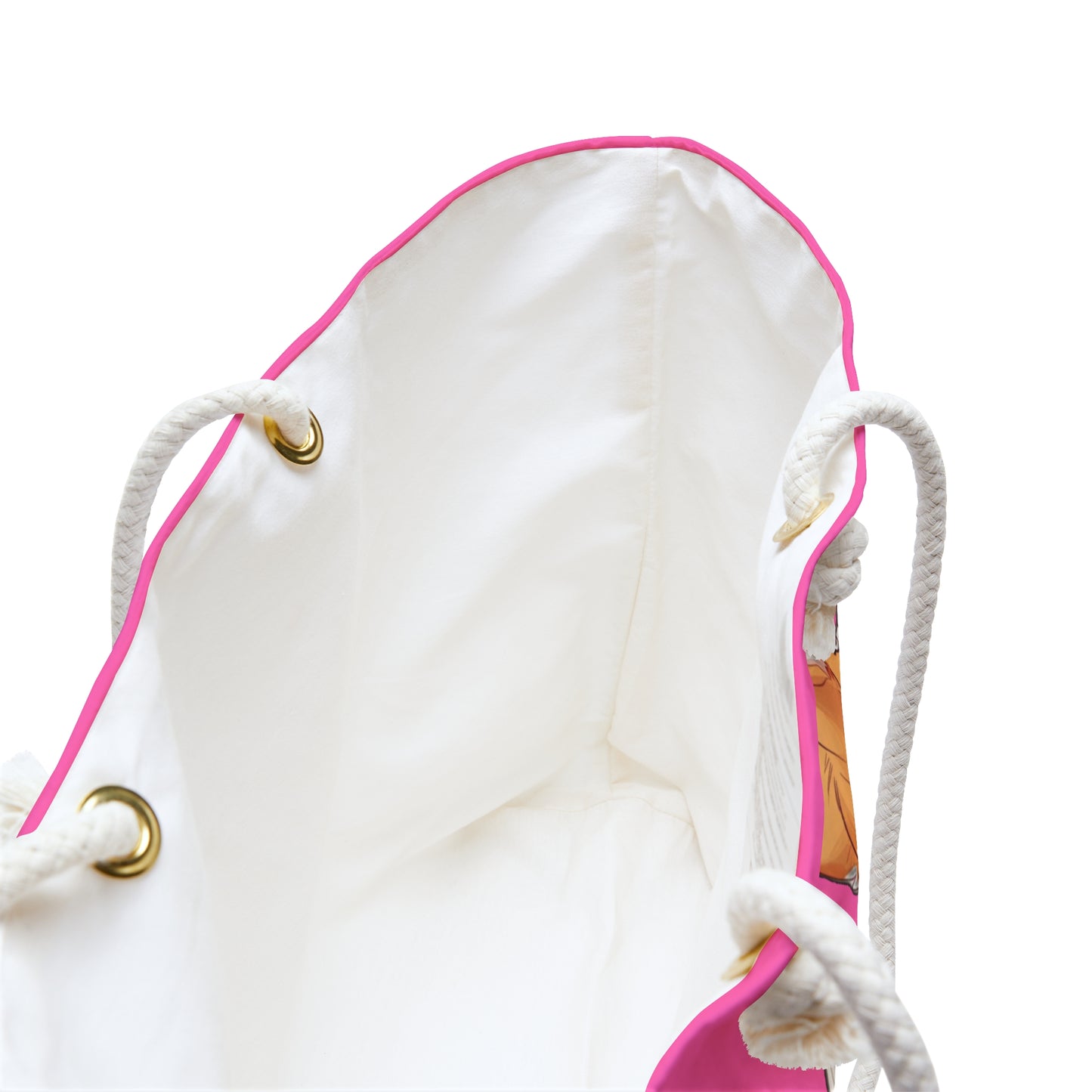 Have a Wiggly Day Weekender Beach Bag – Pink Corgi Travel Tote