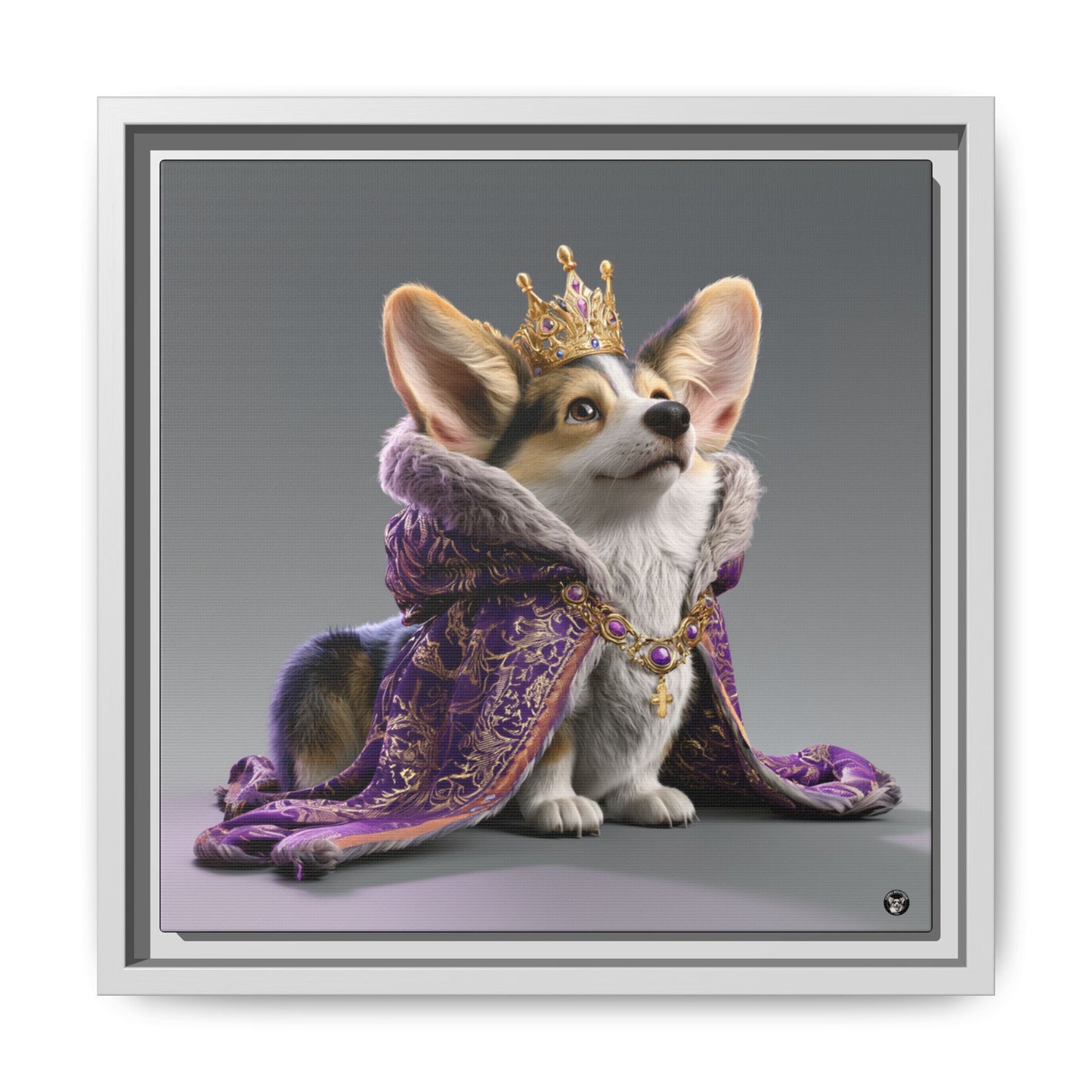 King Pup on Canvas