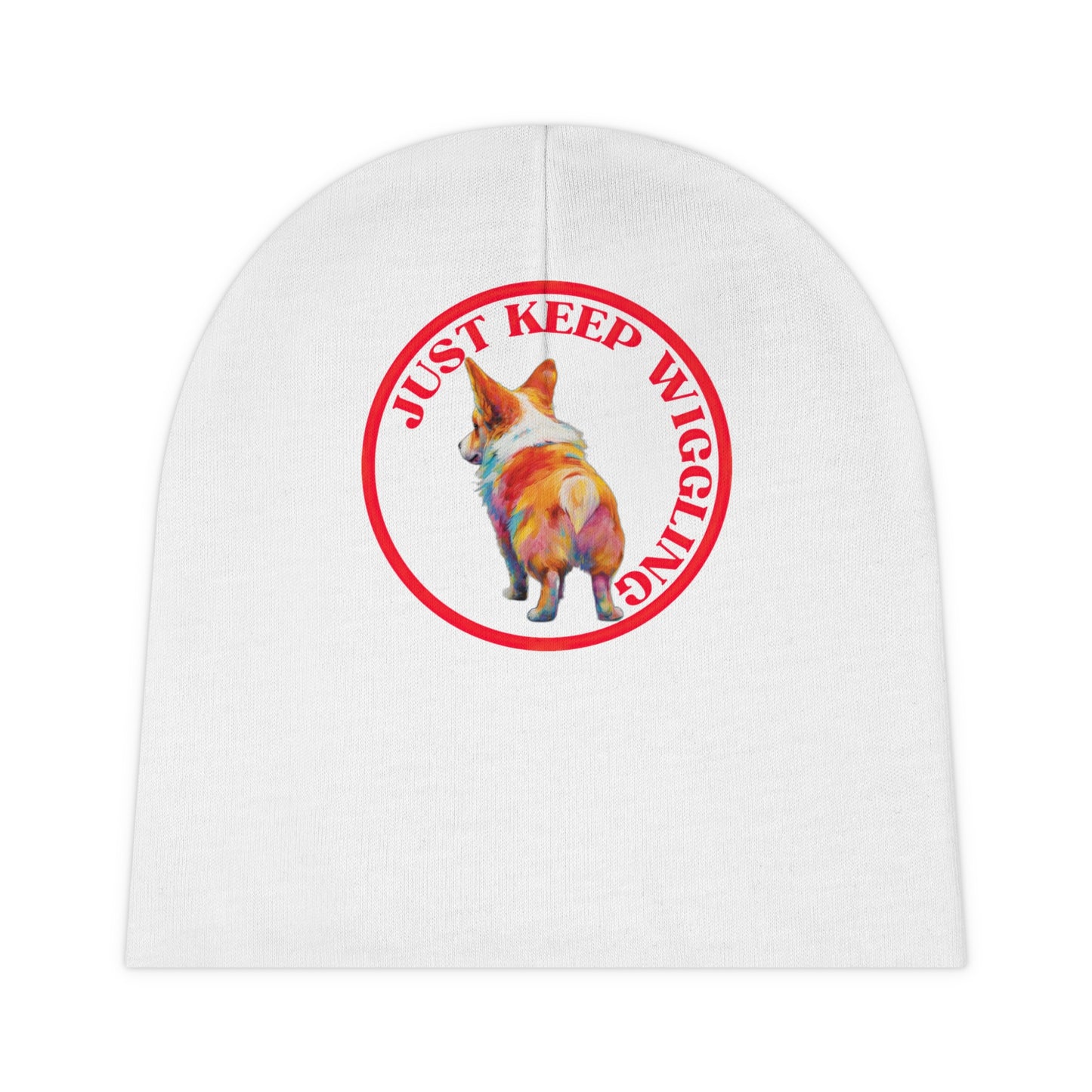 Just Keep Wiggling - Baby Beanie