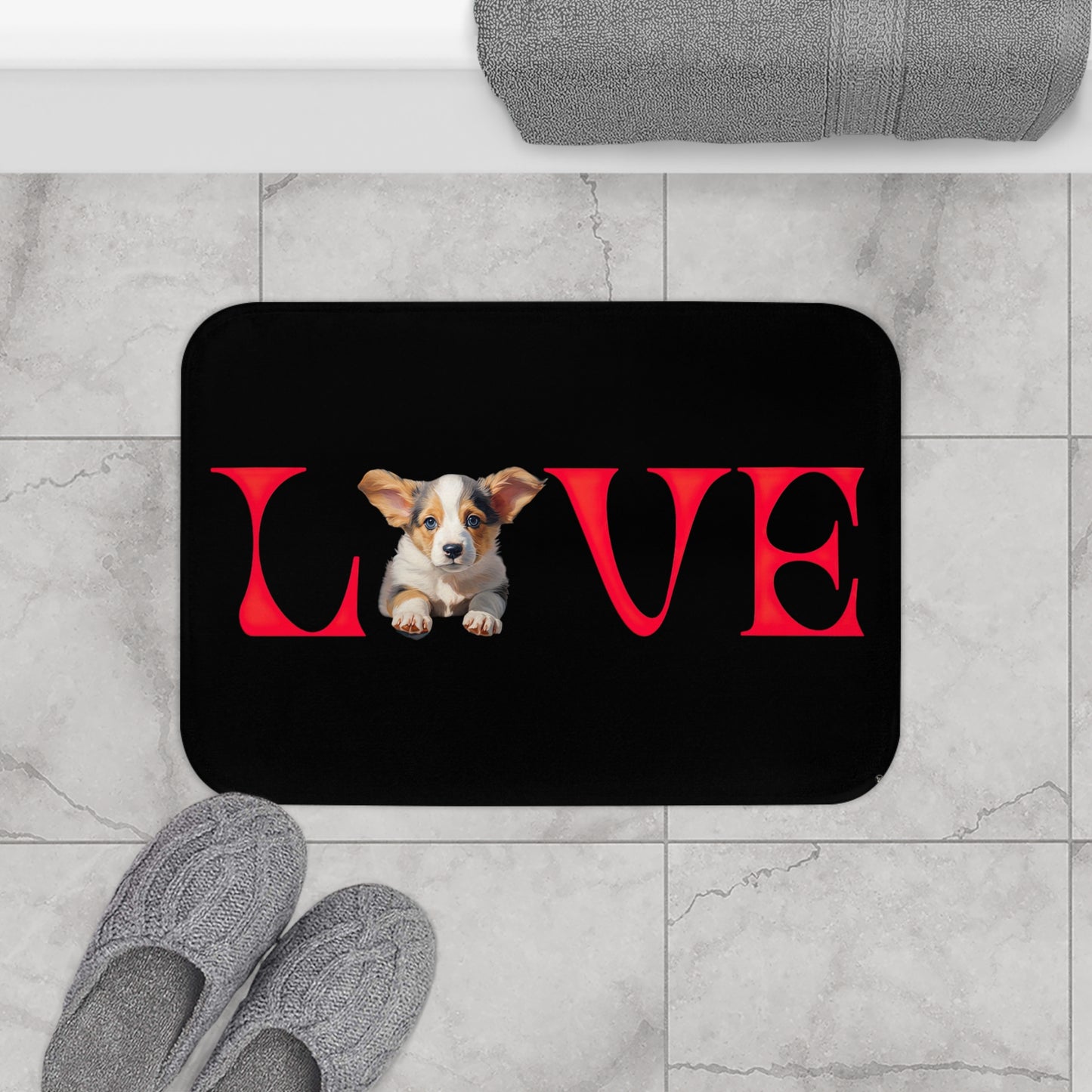 LOVE - Bath Mat