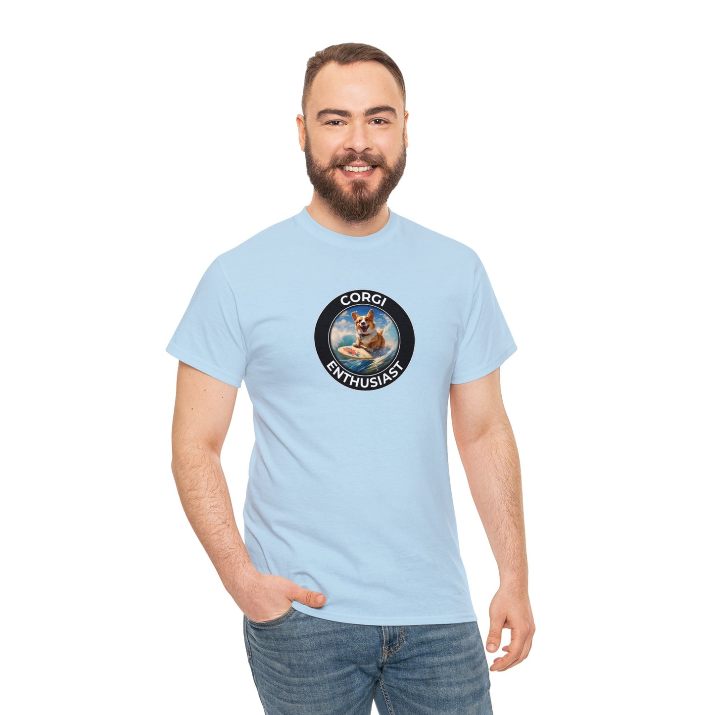 Corgi Enthusiast - Unisex Heavy Cotton Tee