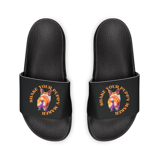Shake Your Puppy Maker Women's Casual Slide Sandals - Pool & Beach Slides