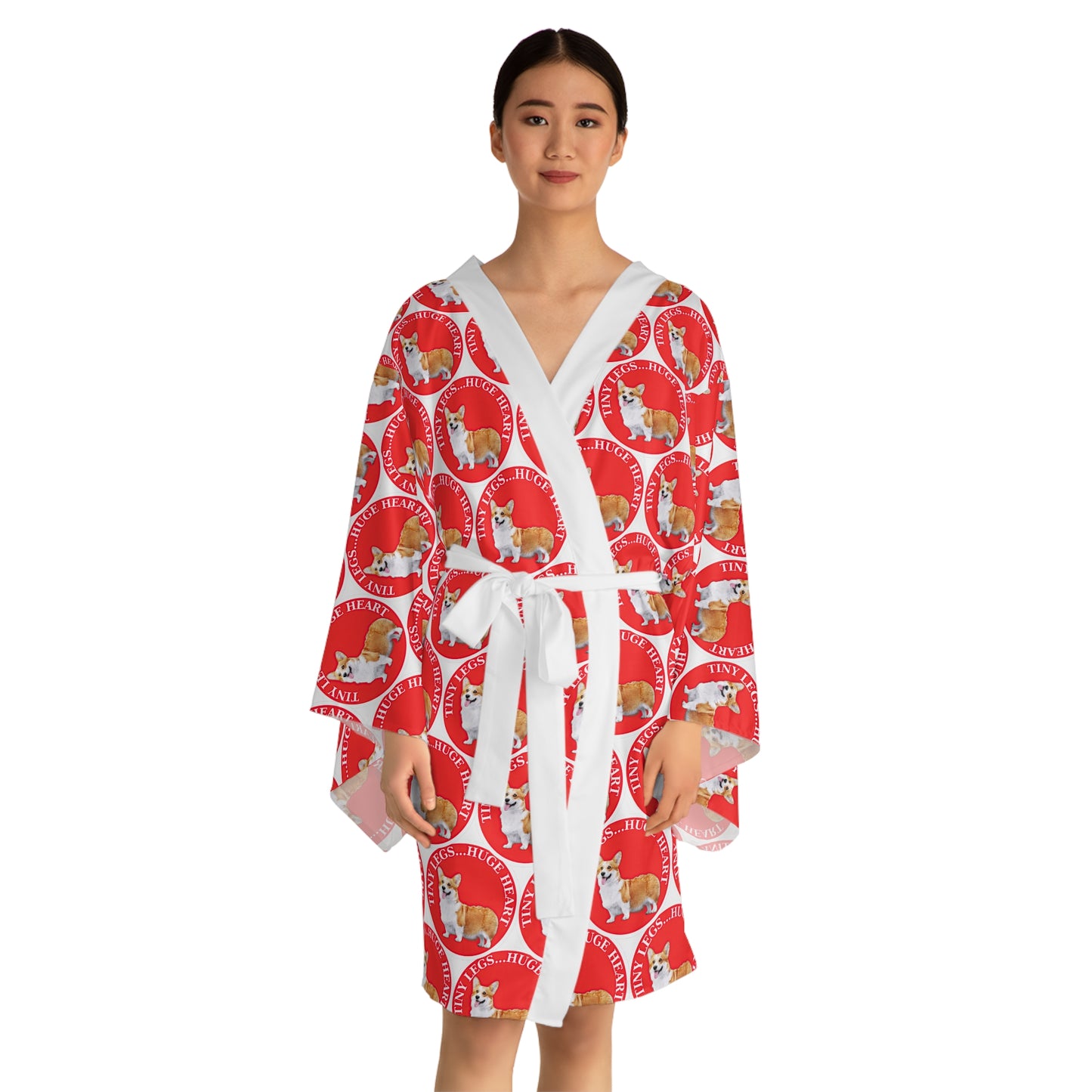 Tiny Legs...Huge Heart - Kimono Robe