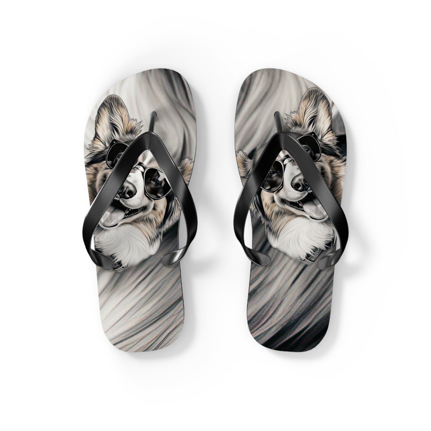 Corgi Cool Flip-Flops