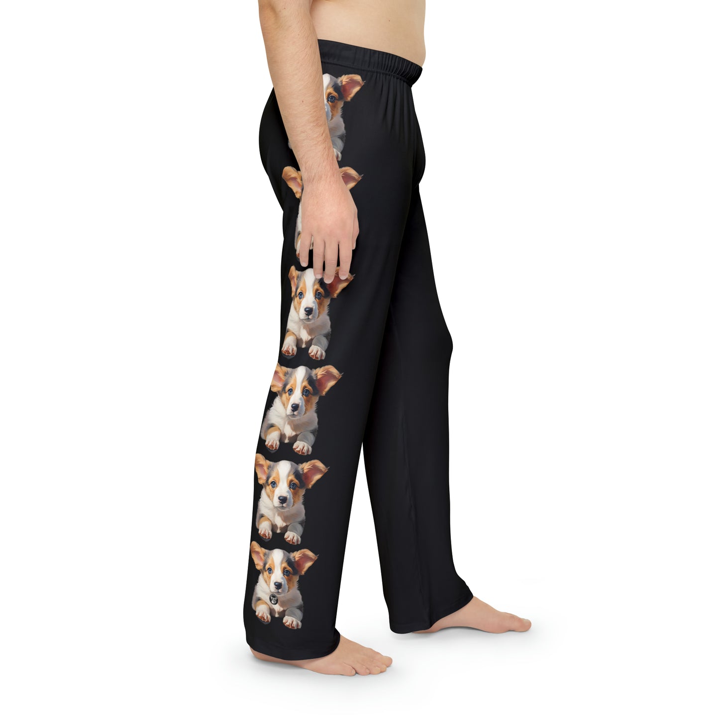 Puppy Portrait - Men's Pajama Pants