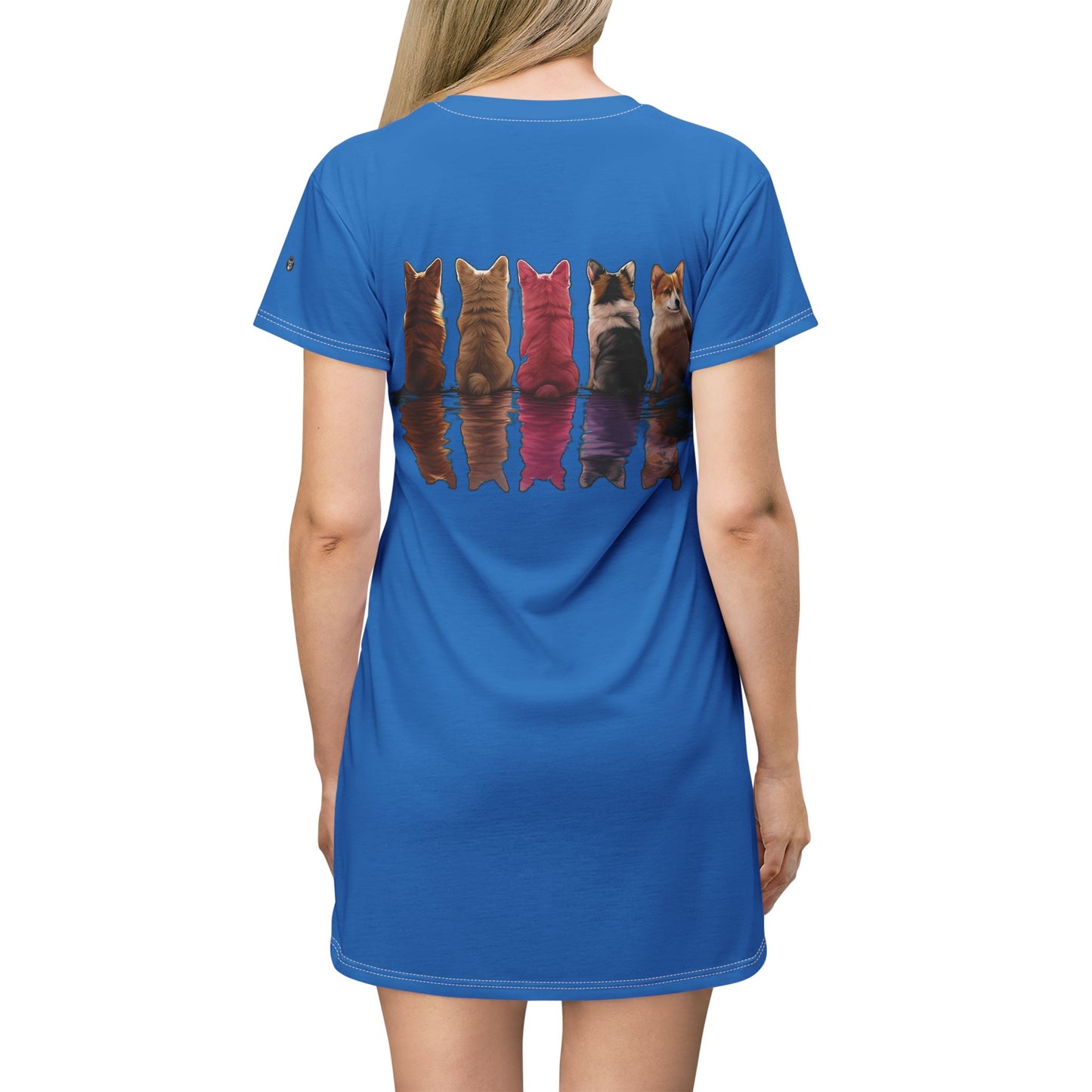 Corgi Reflection T-Dress