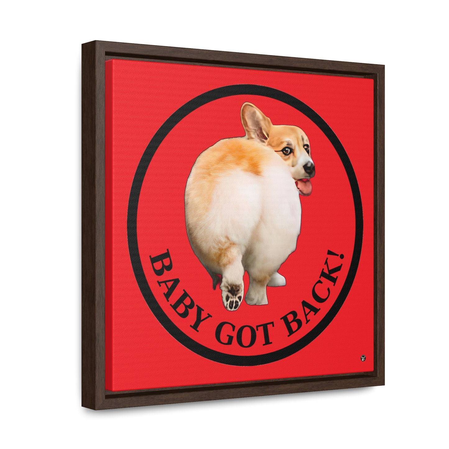 Baby Got Back - Framed on Canvas