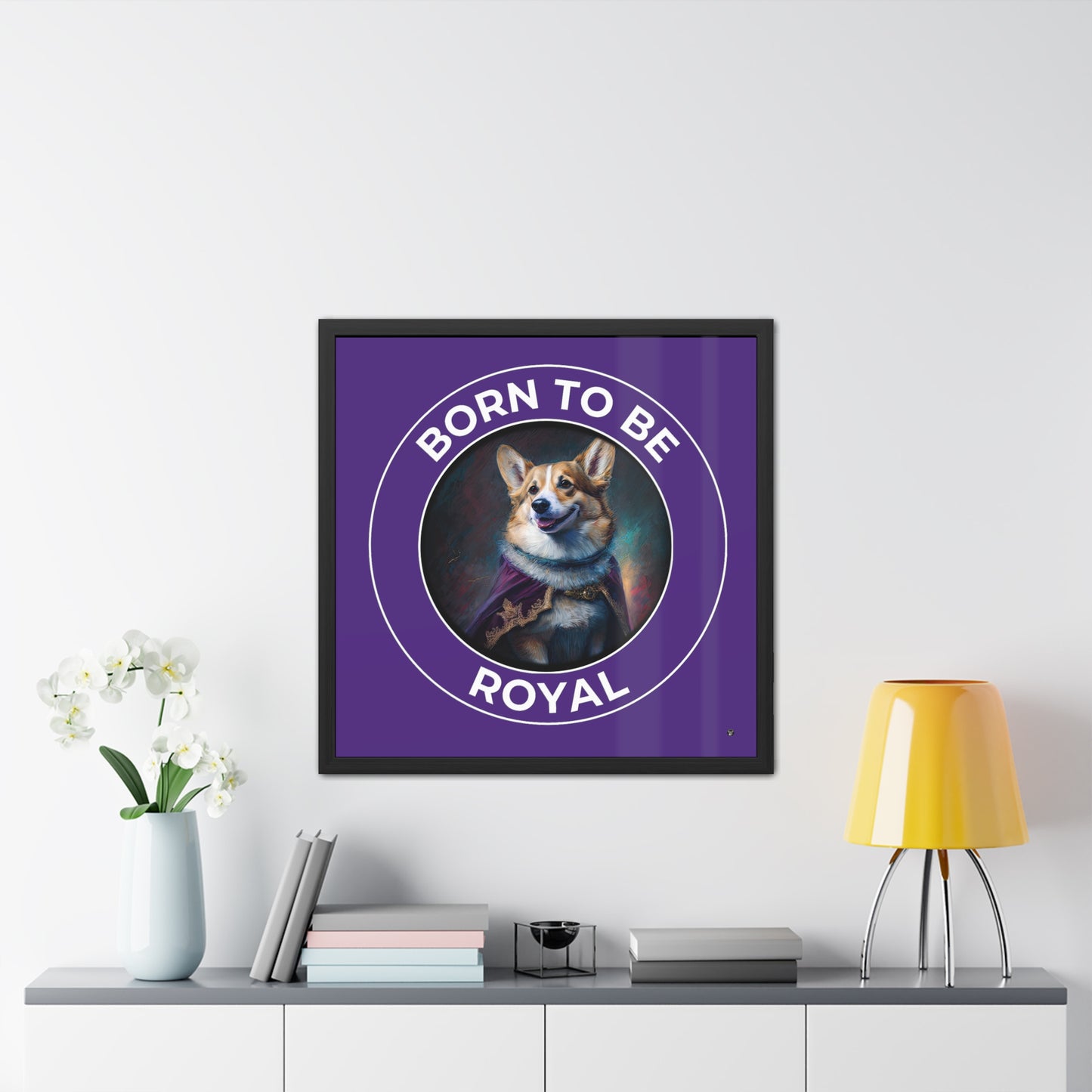 Born To Be Royal - Framed Print