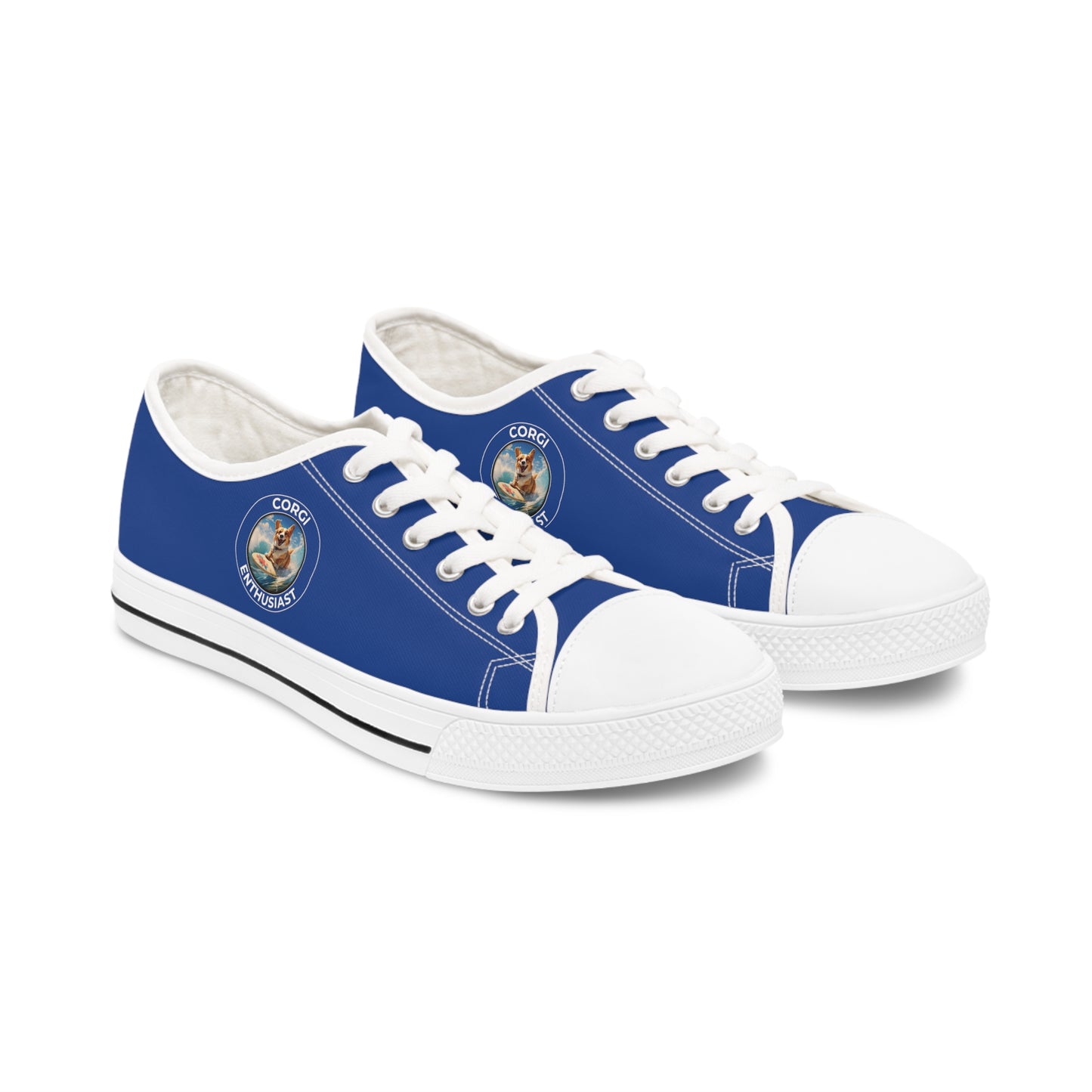 Corgi Enthusiast - Women's Low Top Sneakers