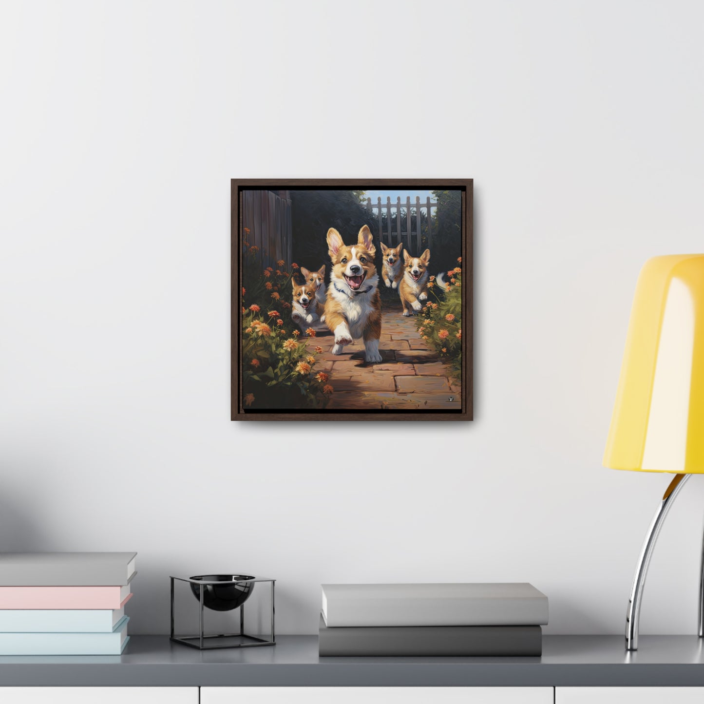 Welcome Home - Framed on Canvas