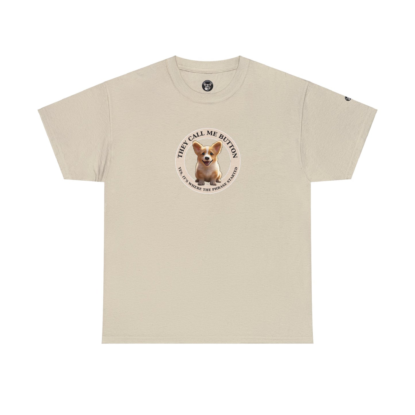 Cute as a Button - Unisex Heavy Cotton Tee