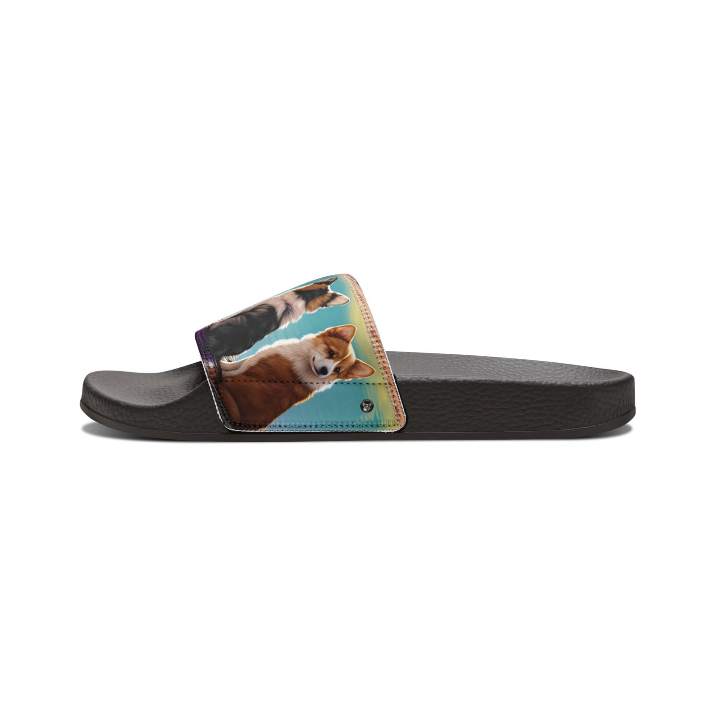 Corgi Lake - Men's Slide Sandals