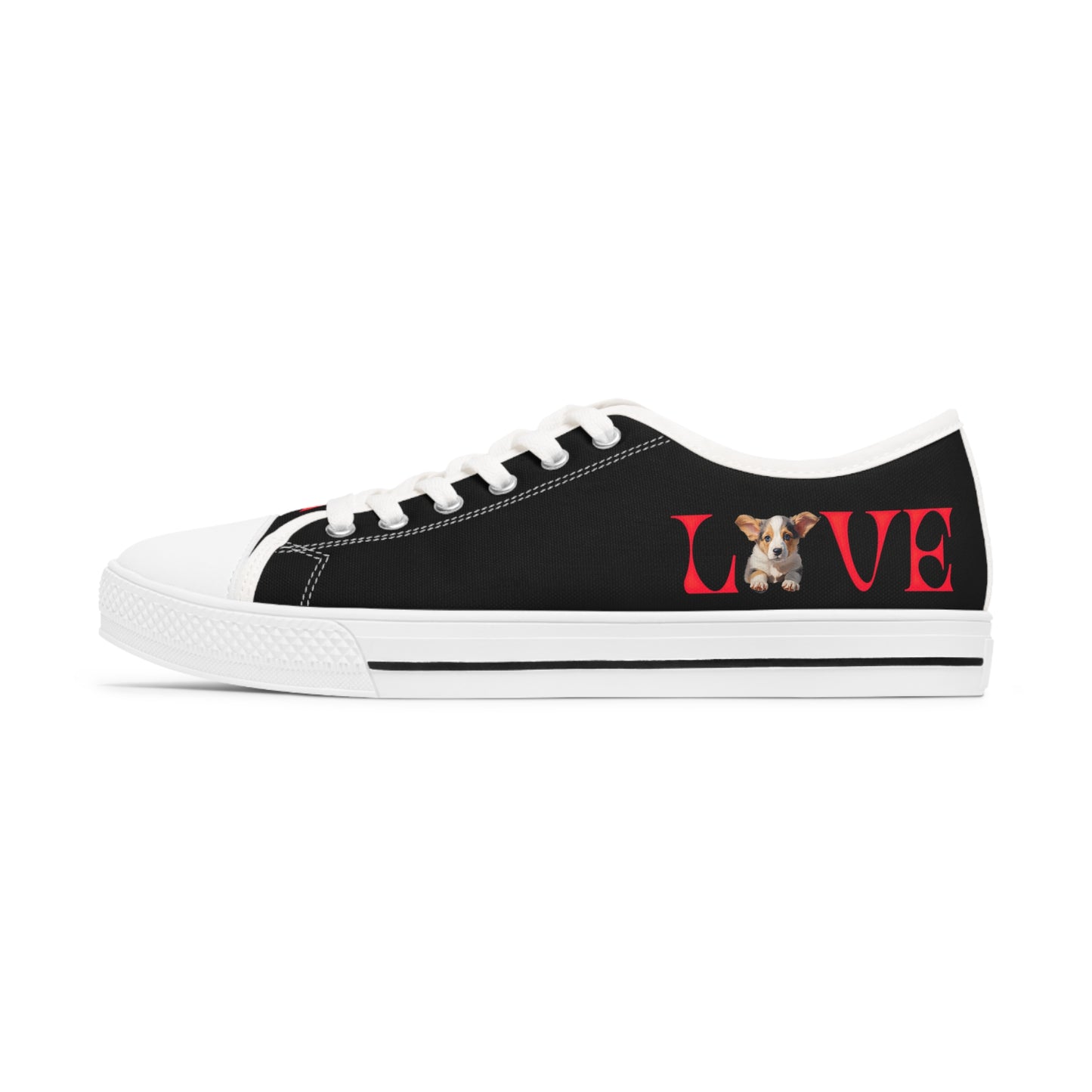 LOVE - Women's Low Top Sneakers