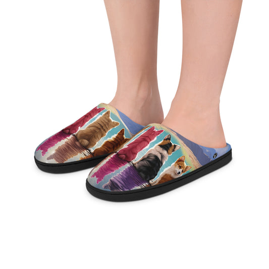Corgi Lake - Men's Slippers