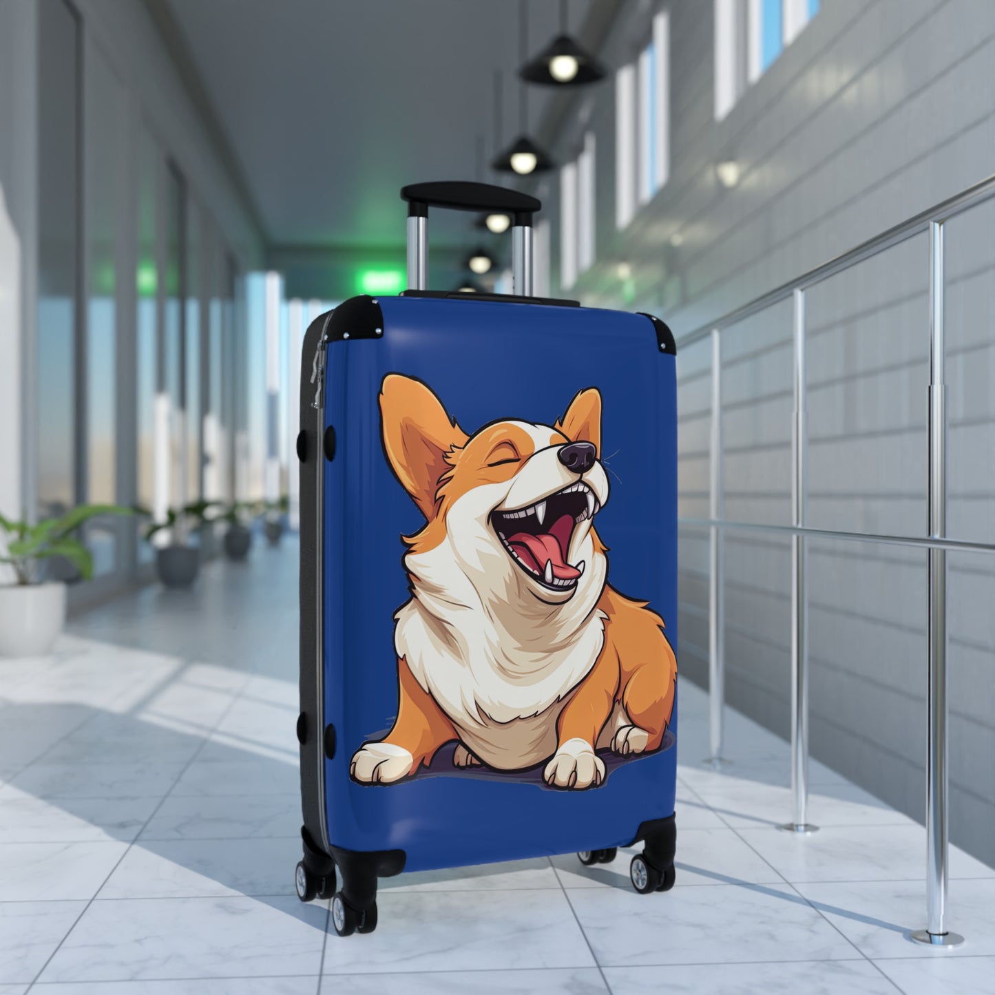 Comical Corgi - Suitcase