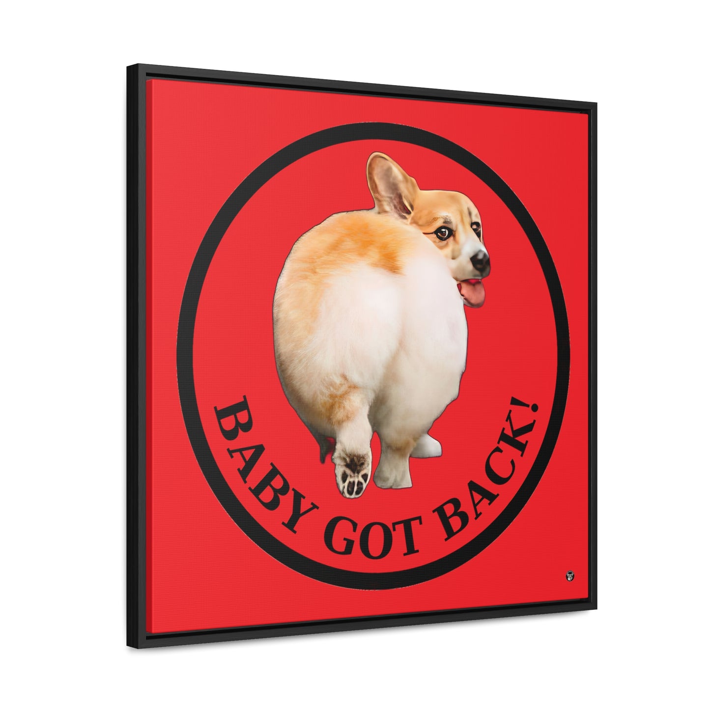Baby Got Back - Framed on Canvas