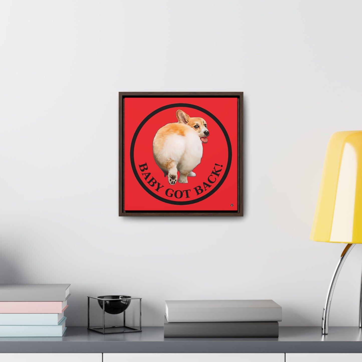 Baby Got Back - Framed on Canvas
