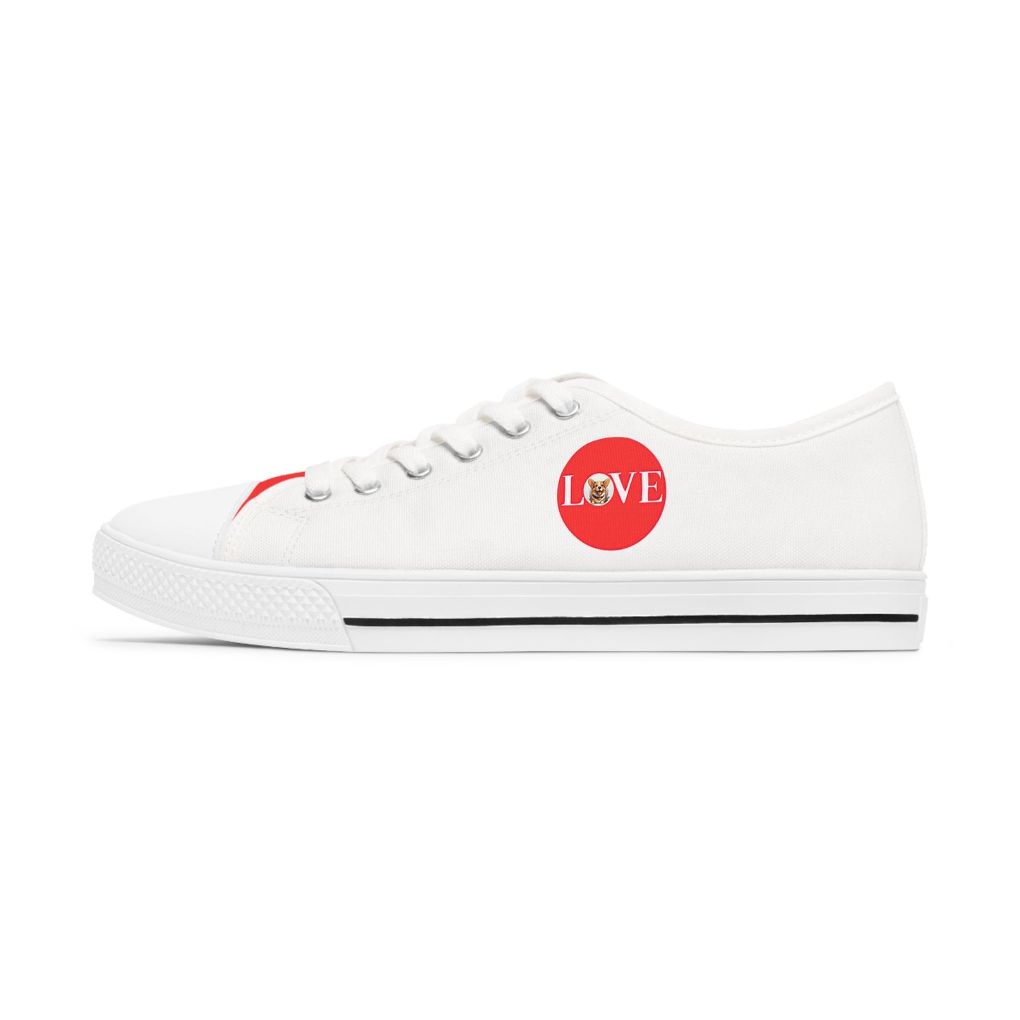 More Love - Women's Low Top Sneakers