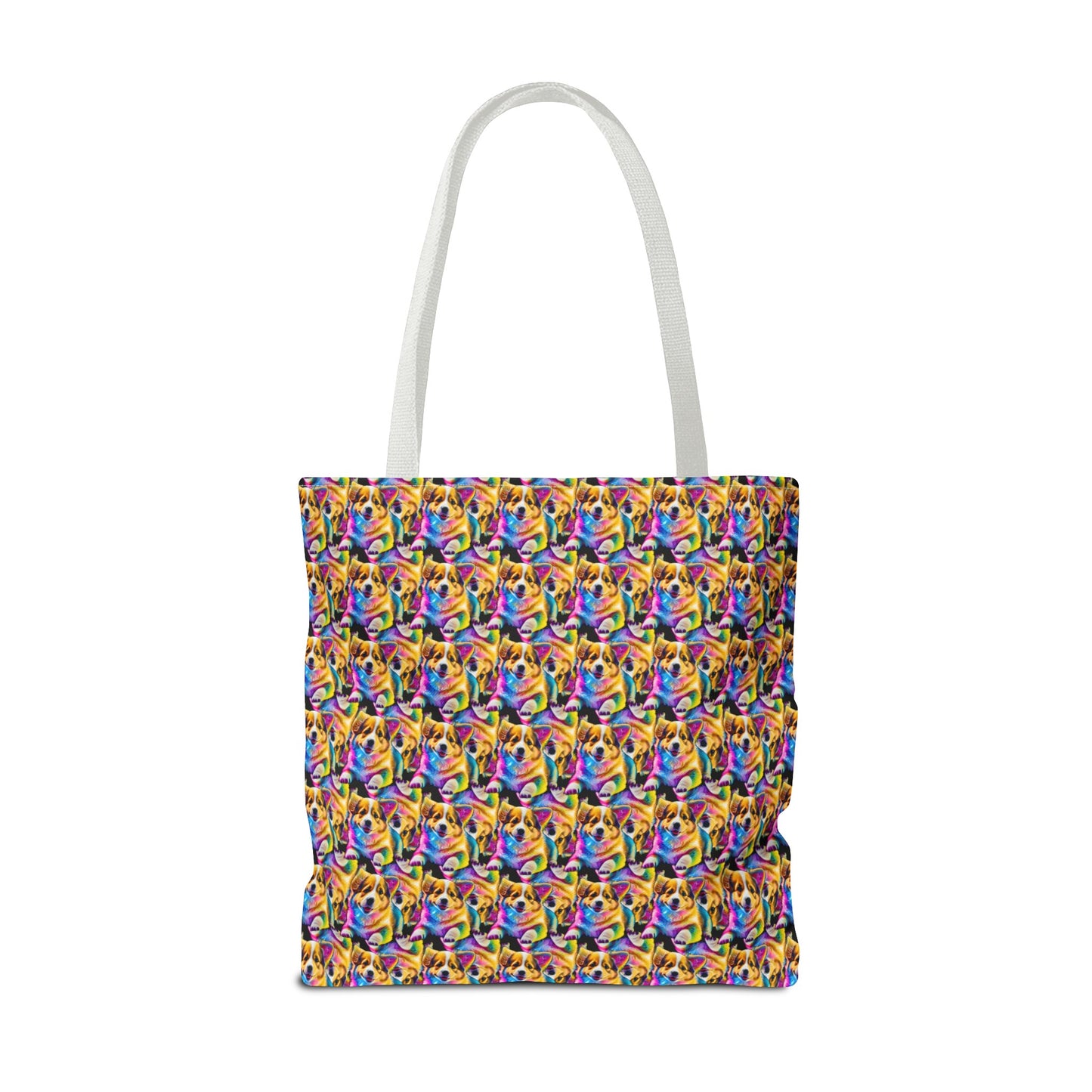 Colorful Corgi Mosaic - Tote Bag