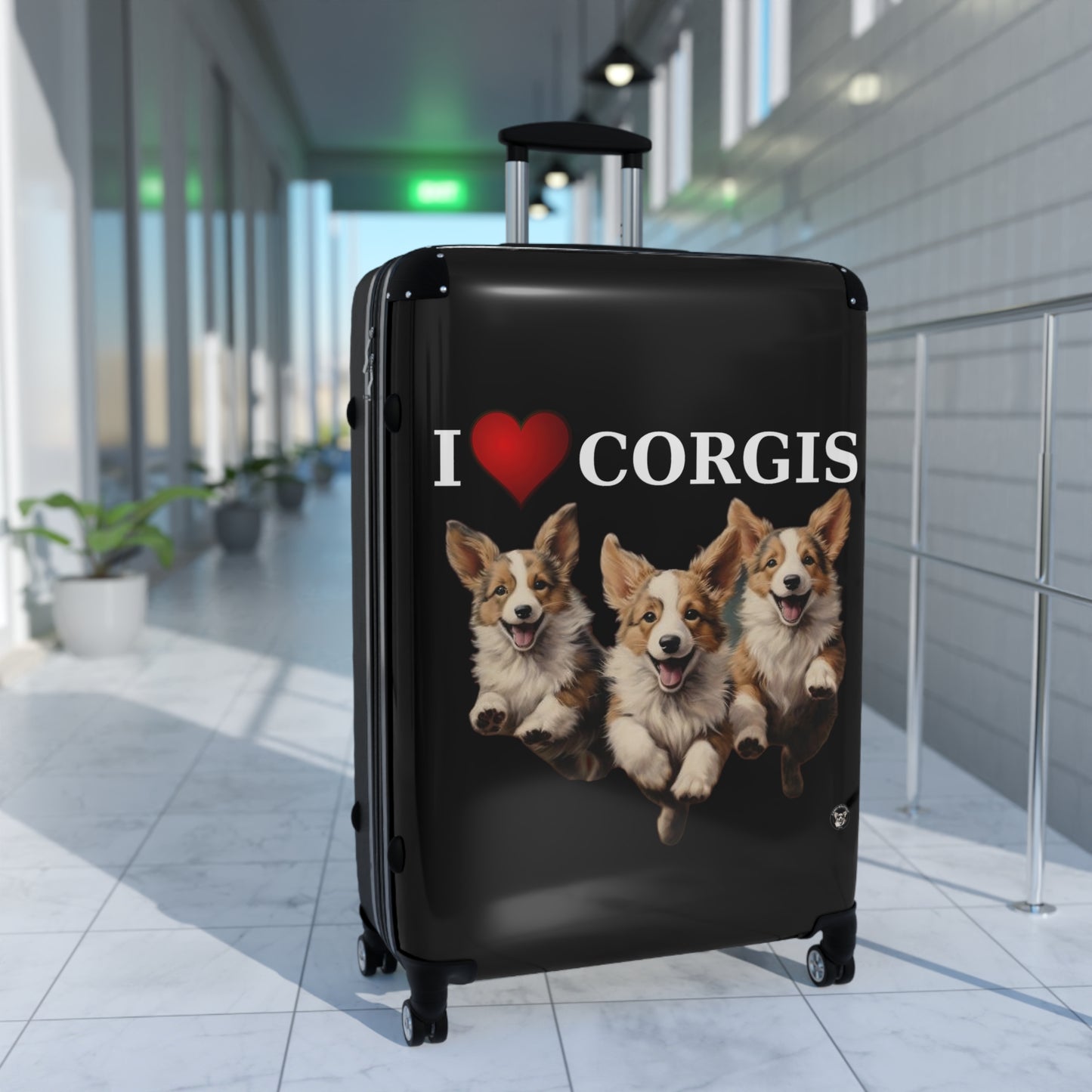 I Heart Corgis - Suitcase