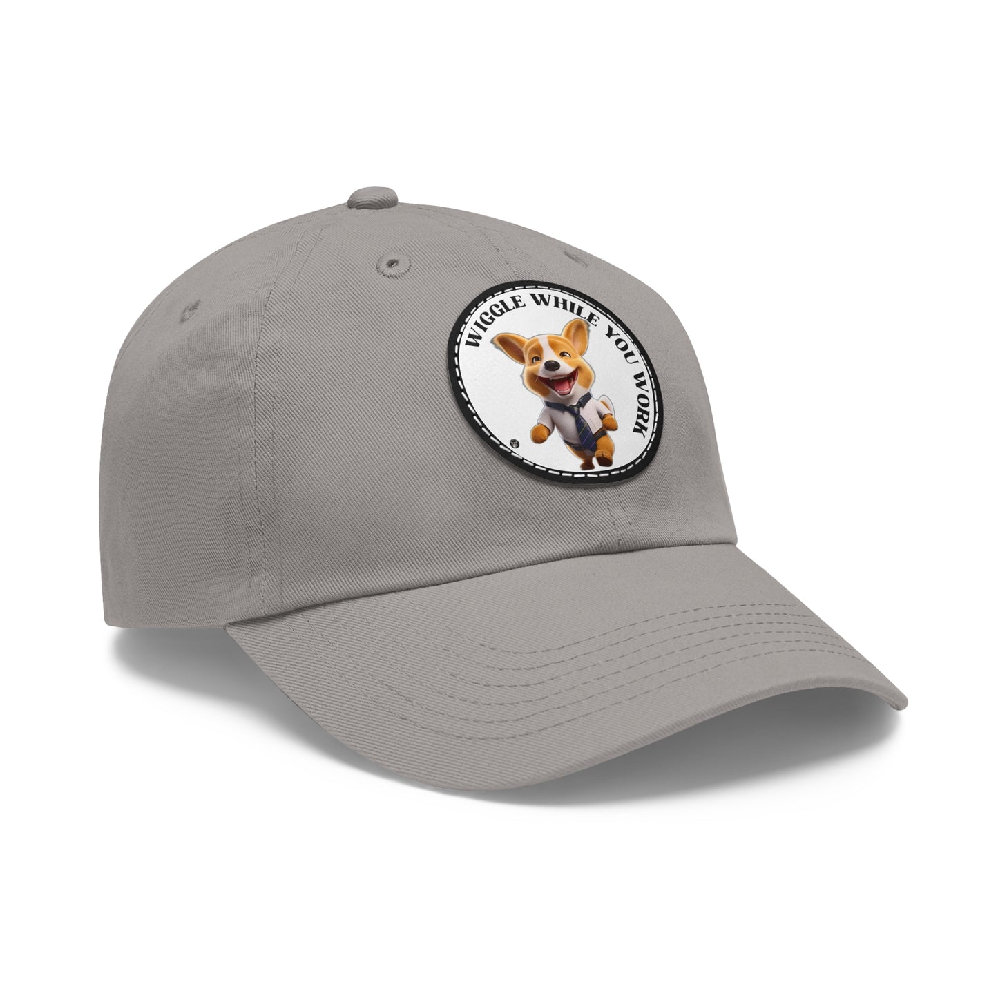 Wiggle While You Work - Cap with Leather Patch
