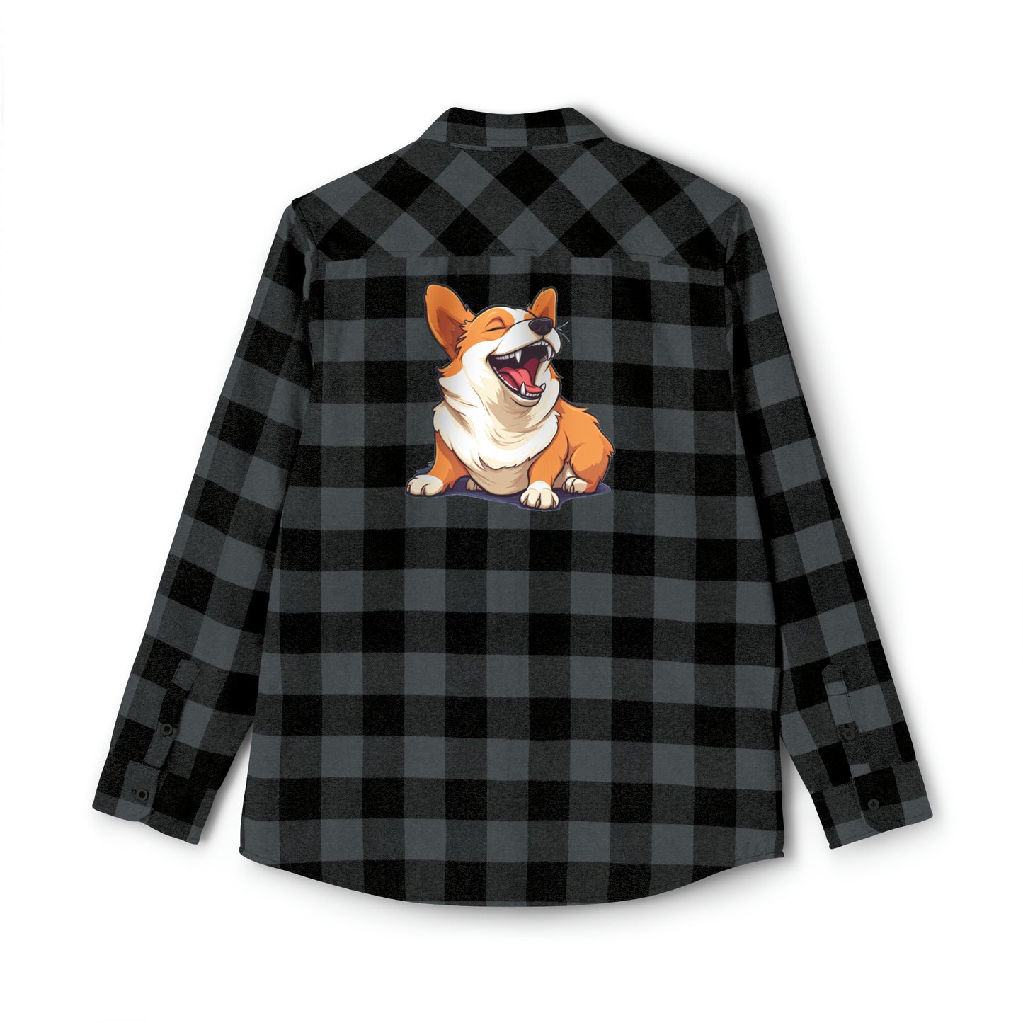 Comical Corgi - Flannel Shirt