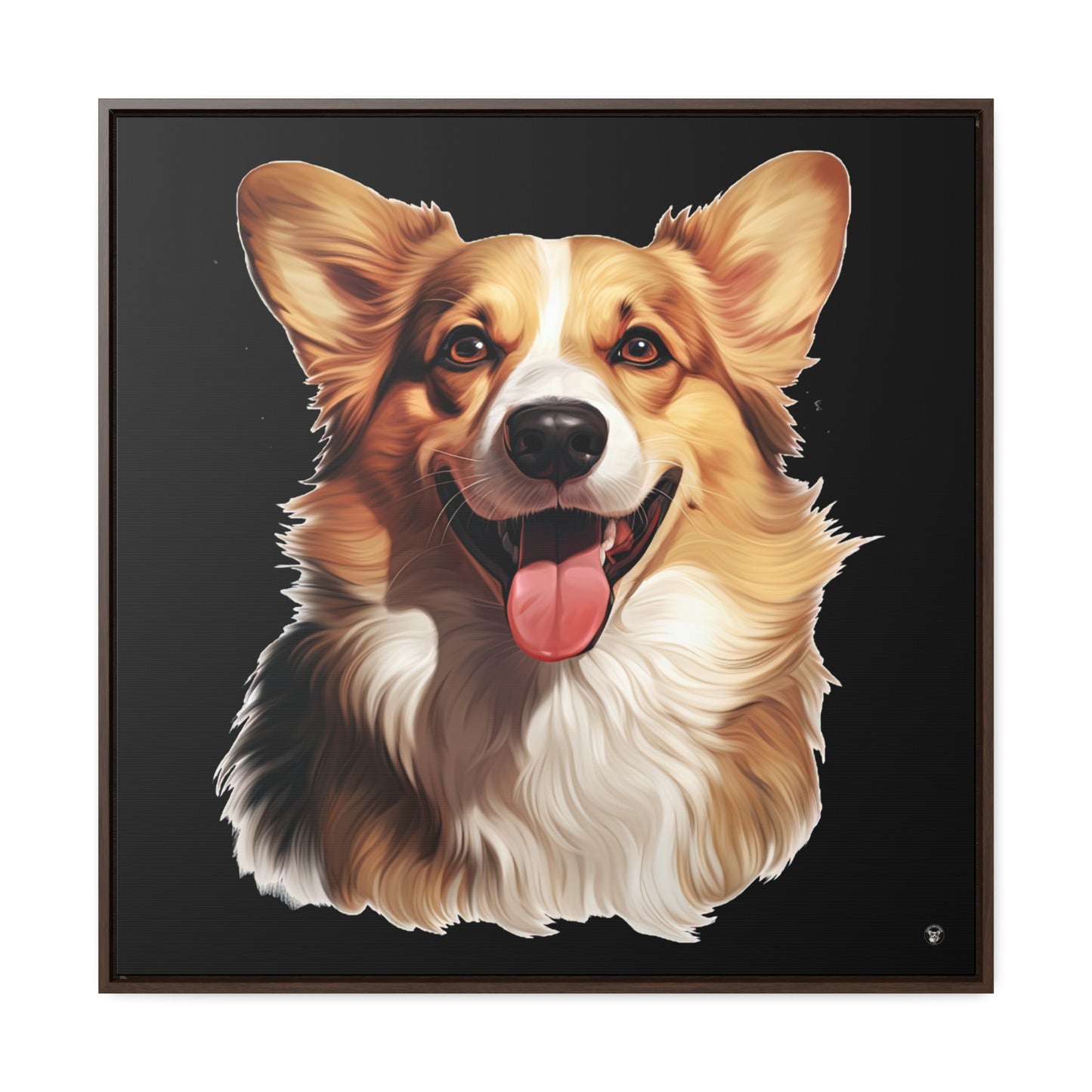 The Celebrity - Framed on Canvas