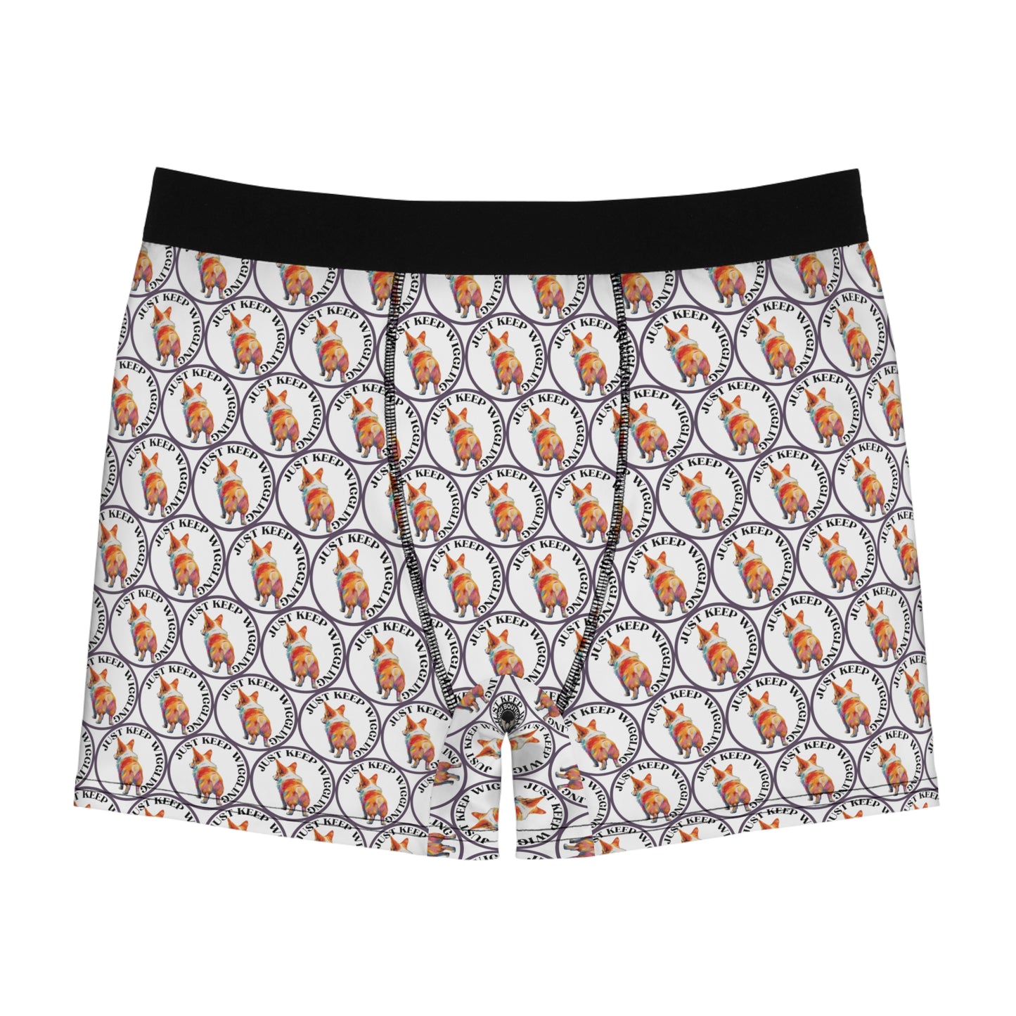 Just Keep Wiggling Mosaic Boxer Briefs