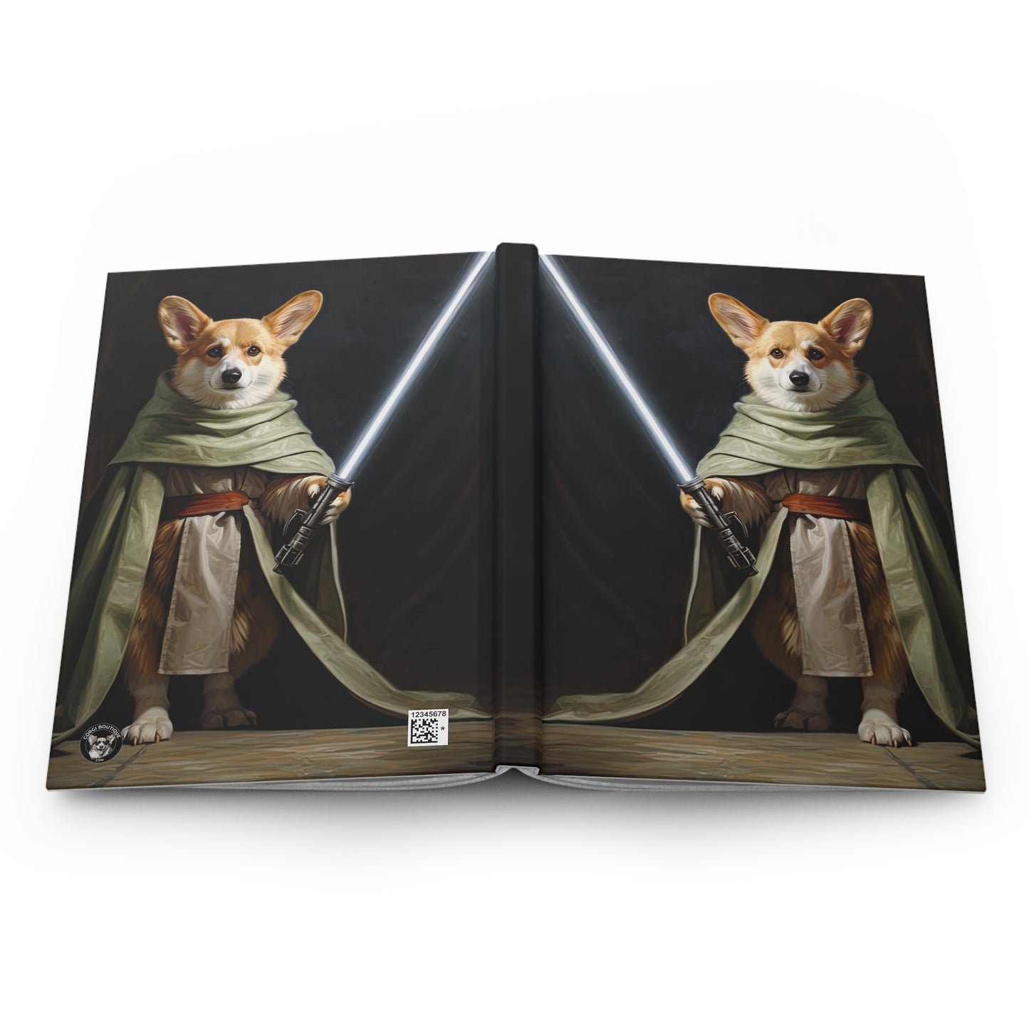 Jedi Corgi - Hardcover Journal