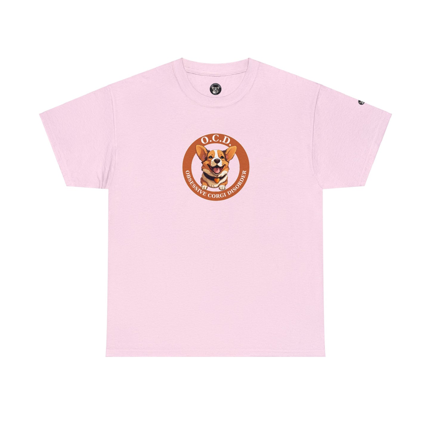 O.C.D. Obsessive Corgi Disorder - Unisex Heavy Cotton Tee