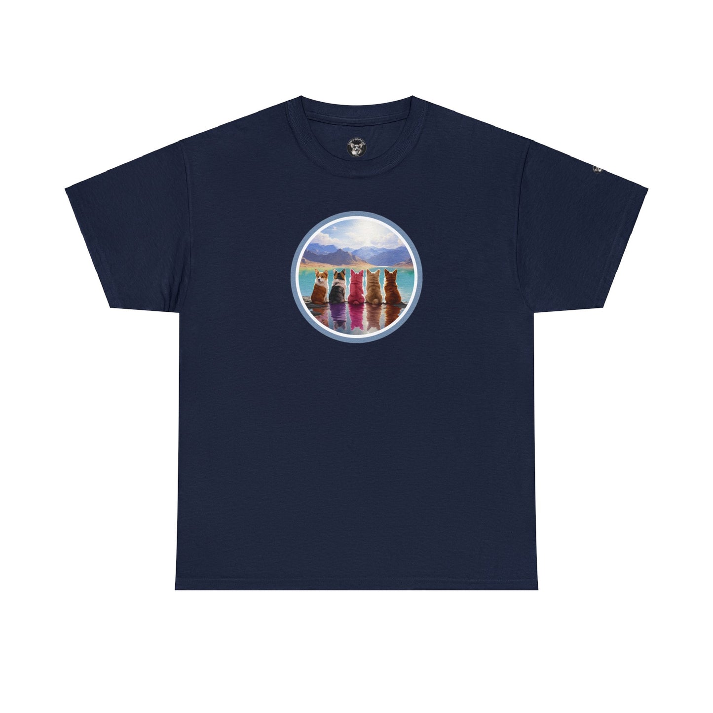Corgi Lake - Unisex Heavy Cotton Tee